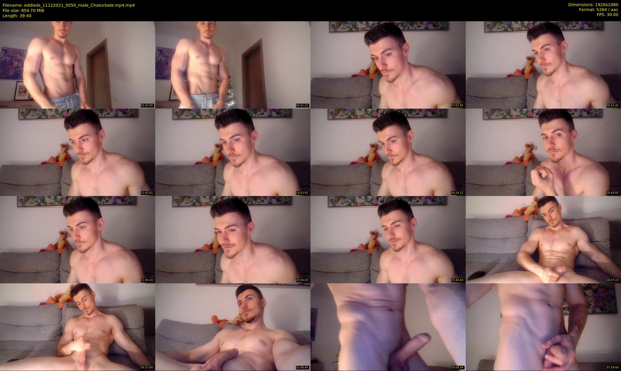 eddieds — 40 minute Chaturbate male cam show recording, 1080p, Dec 11, 2021