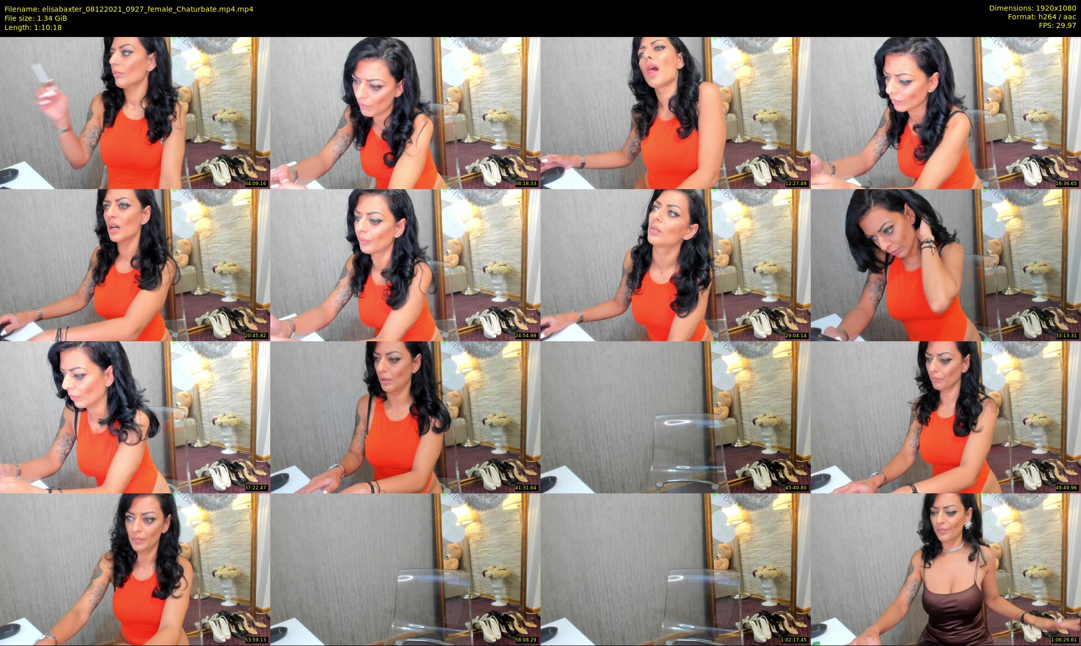 elisabaxter — 71 minute Chaturbate female cam show recording, 1080p, Dec 8, 2021