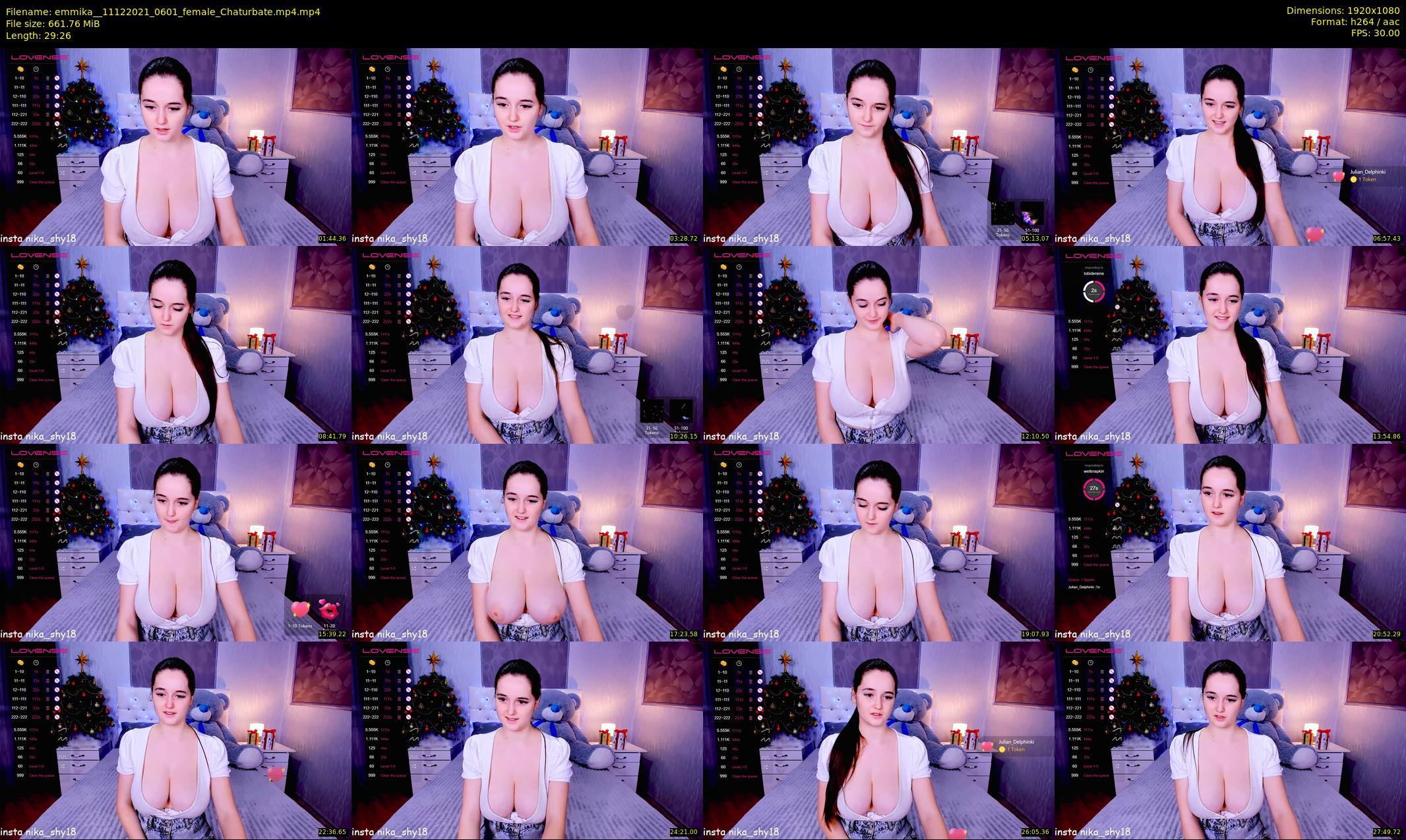emmika_ — 30 minute Chaturbate female cam show recording, 1080p, Dec 11, 2021