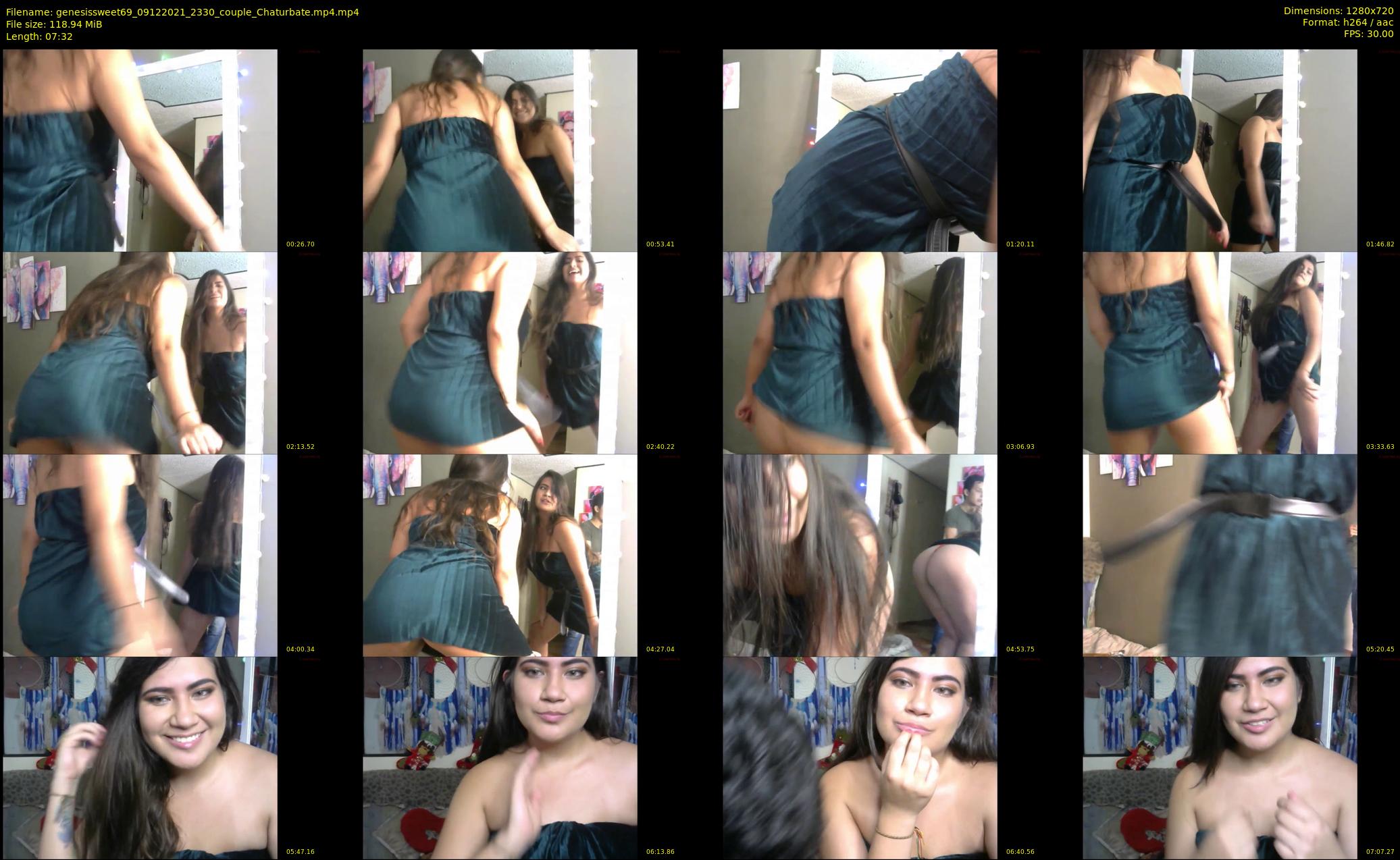 genesissweet69 — 8 minute Chaturbate couple cam show recording, 720p, Dec 9, 2021