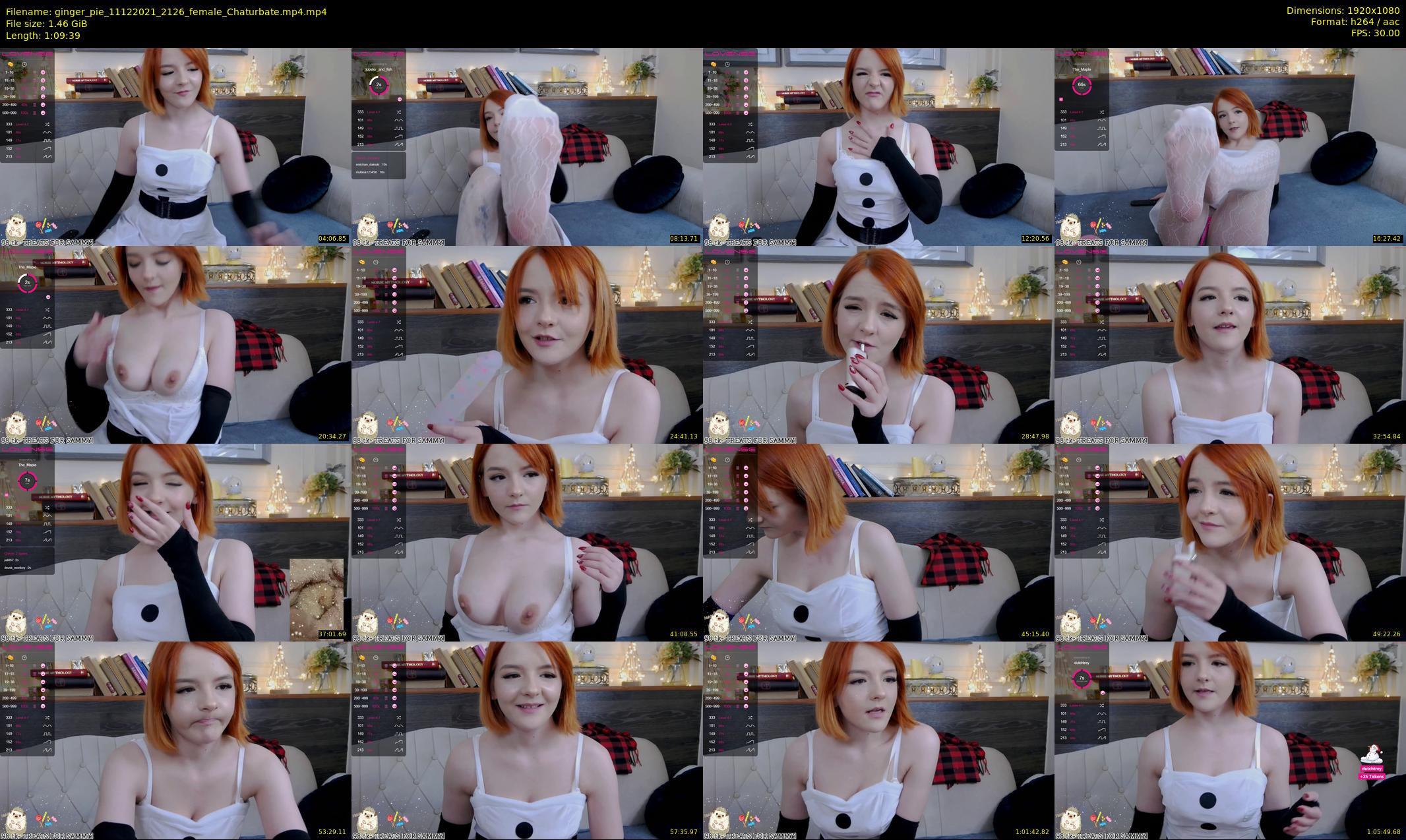 ginger_pie — 70 minute Chaturbate female cam show recording, 1080p, Dec 11, 2021