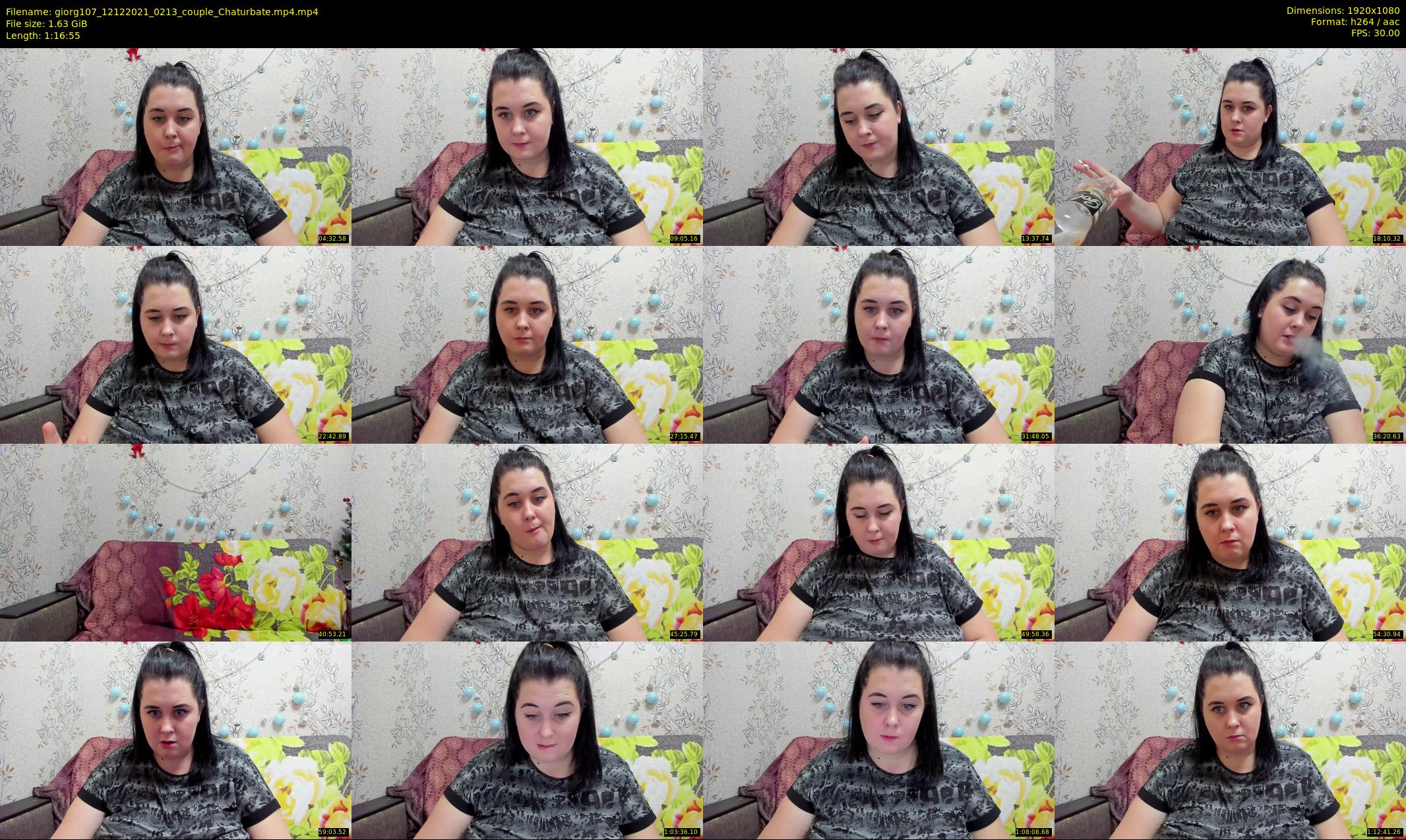 giorg107 — 77 minute Chaturbate couple cam show recording, 1080p, Dec 12, 2021