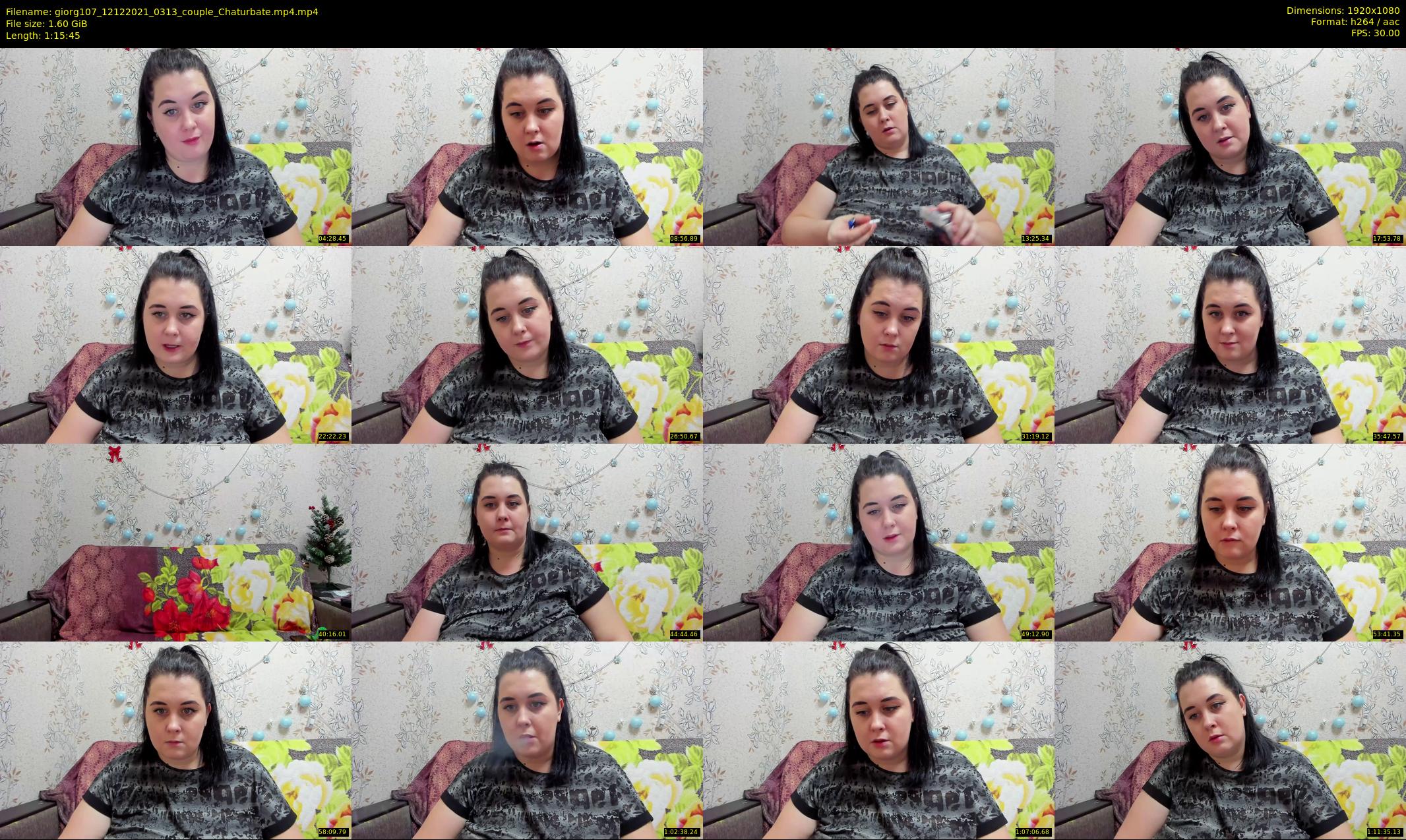 giorg107 — 76 minute Chaturbate couple cam show recording, 1080p, Dec 12, 2021