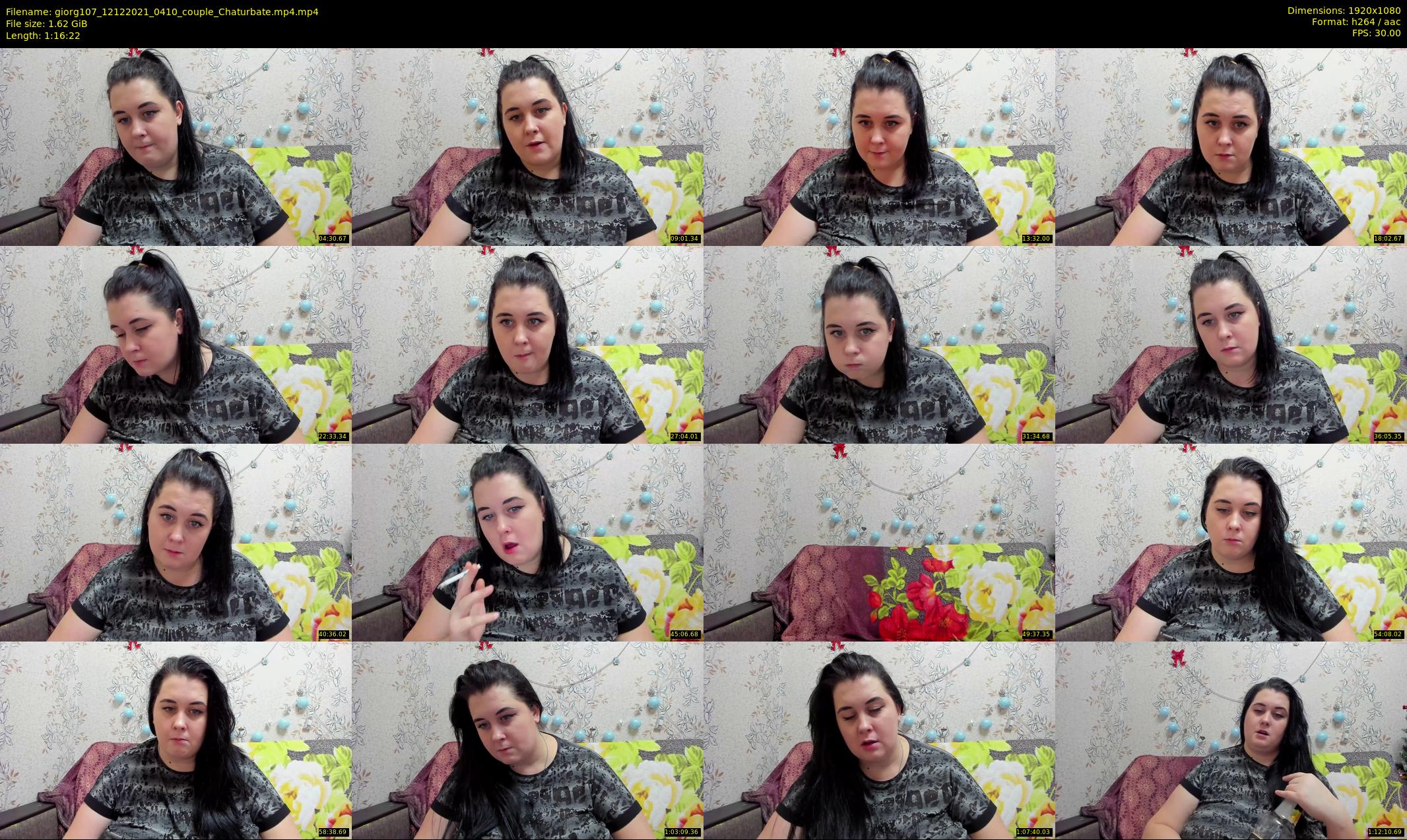 giorg107 — 77 minute Chaturbate couple cam show recording, 1080p, Dec 12, 2021