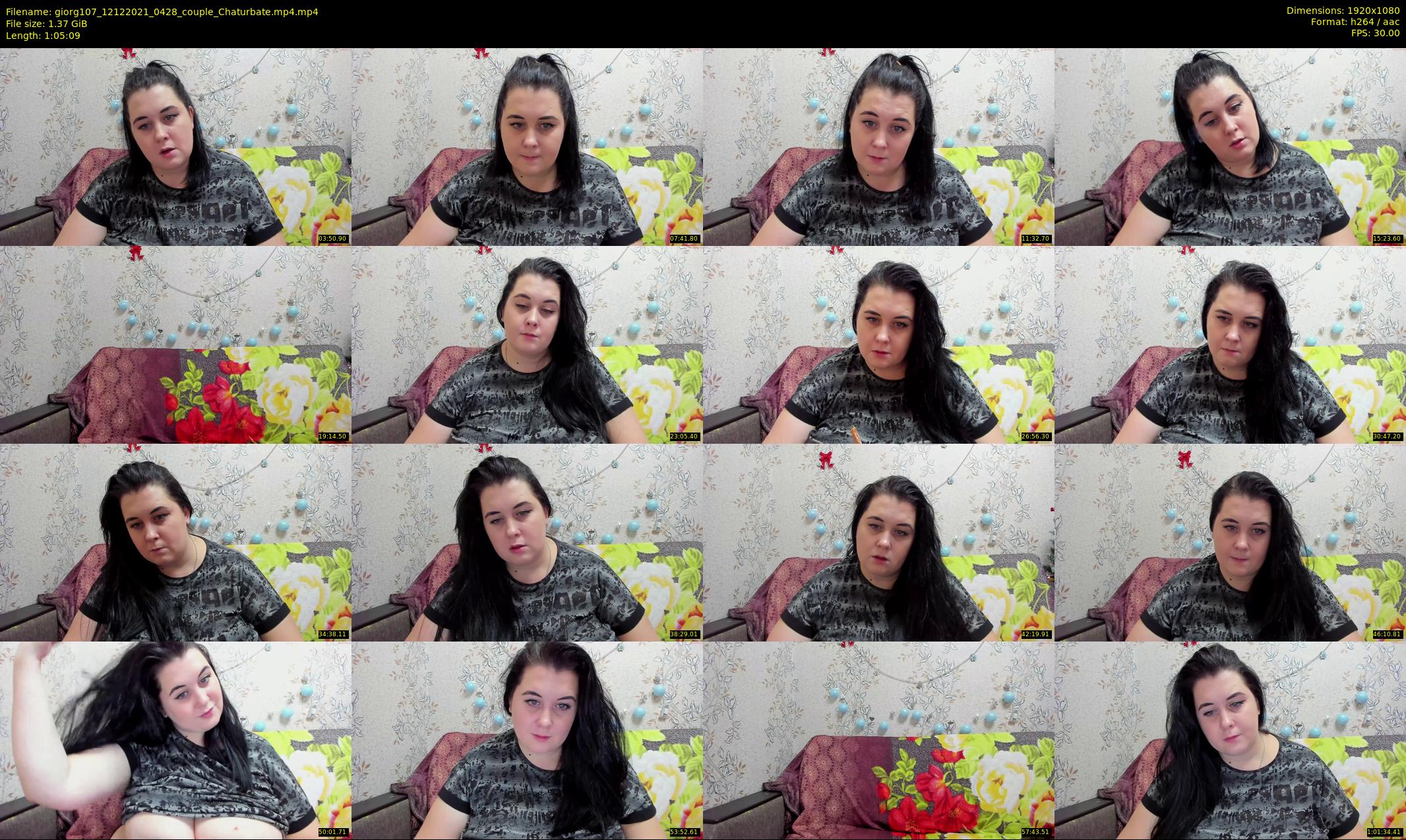 giorg107 — 66 minute Chaturbate couple cam show recording, 1080p, Dec 12, 2021