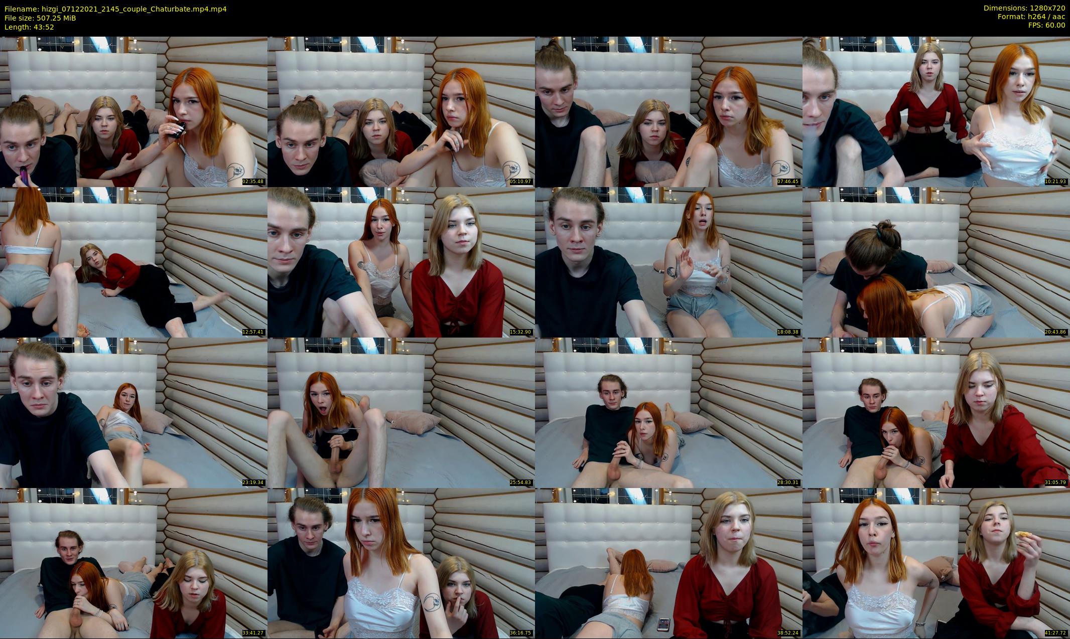 hizgi — 44 minute Chaturbate couple cam show recording, 720p, Dec 7, 2021