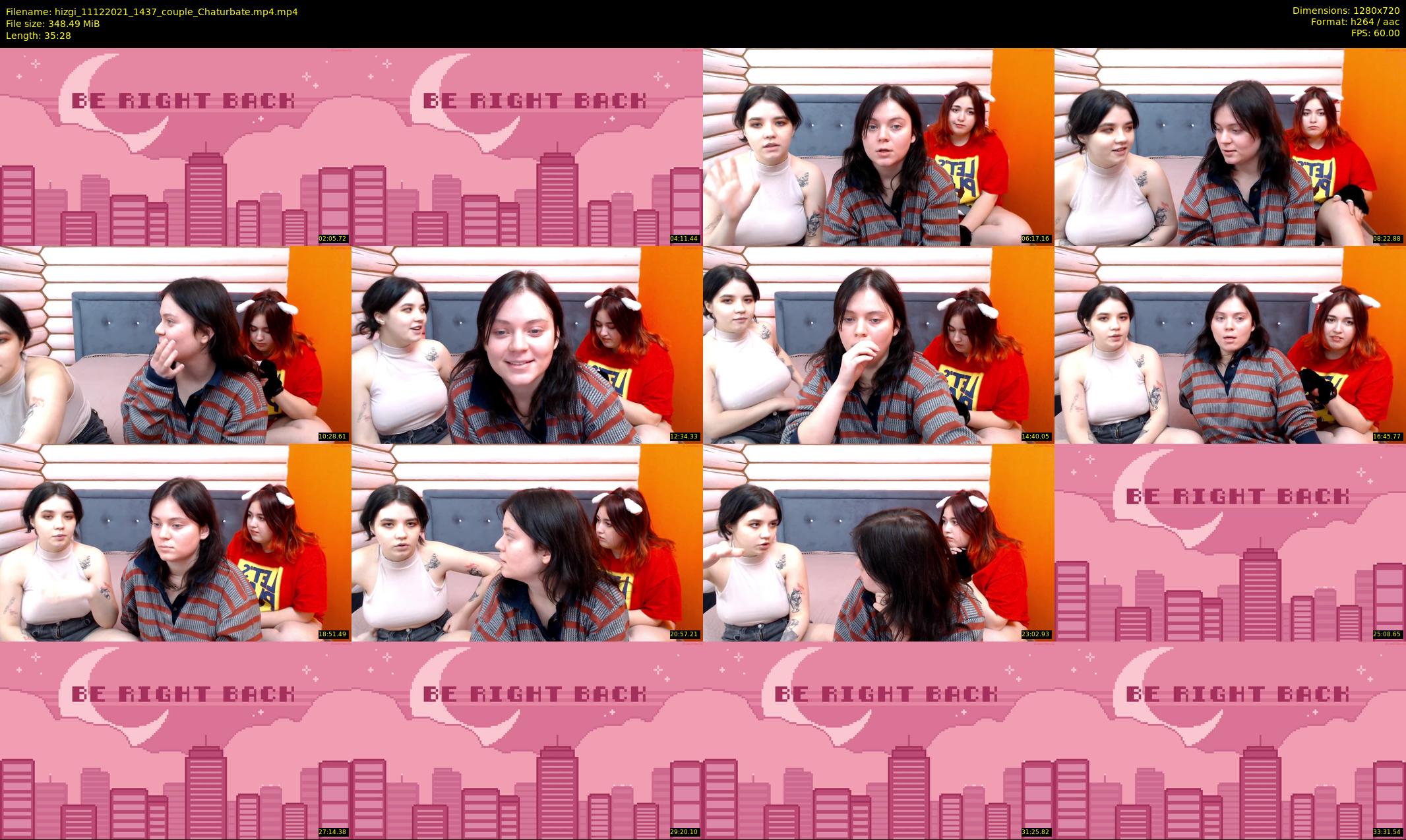 hizgi — 36 minute Chaturbate couple cam show recording, 720p, Dec 11, 2021