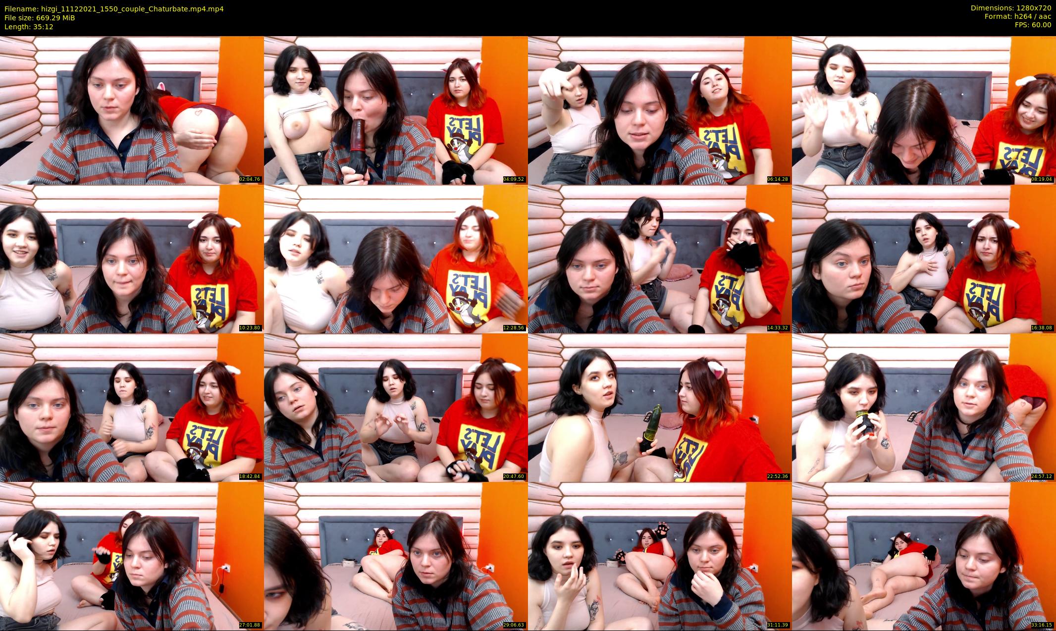 hizgi — 36 minute Chaturbate couple cam show recording, 720p, Dec 11, 2021