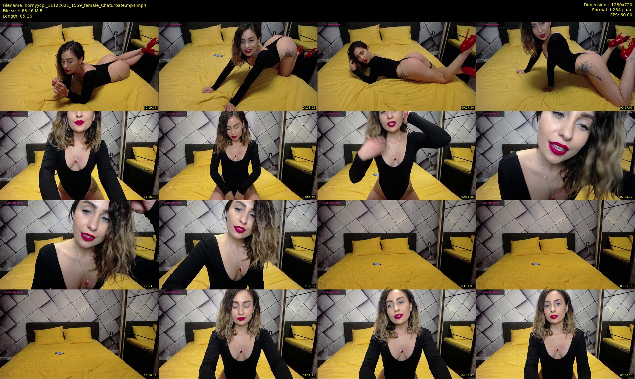 hornyycpl — 6 minute Chaturbate couple cam show recording, 720p, Dec 11, 2021