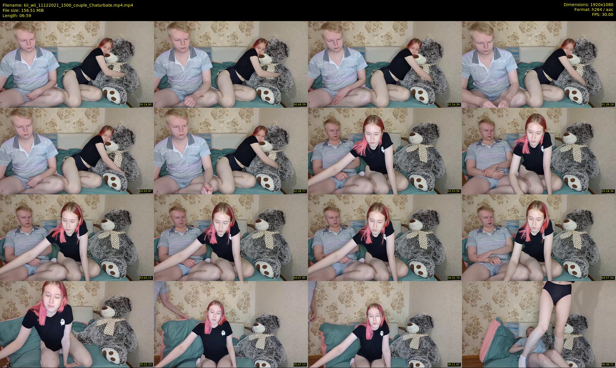 kii_wii — 7 minute Chaturbate couple cam show recording, 1080p, Dec 11, 2021