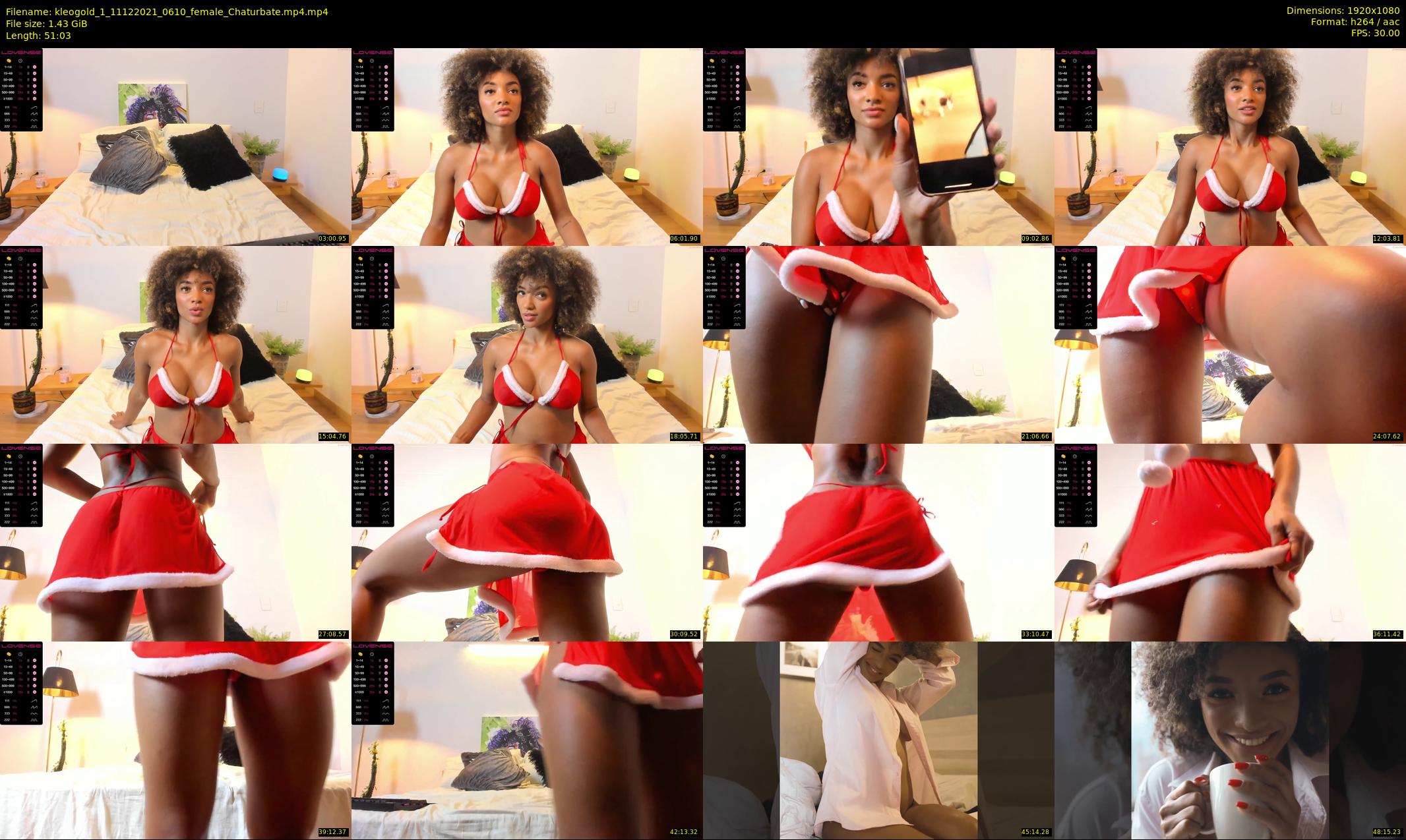 kleogold_1 — 52 minute Chaturbate female cam show recording, 1080p, Dec 11, 2021