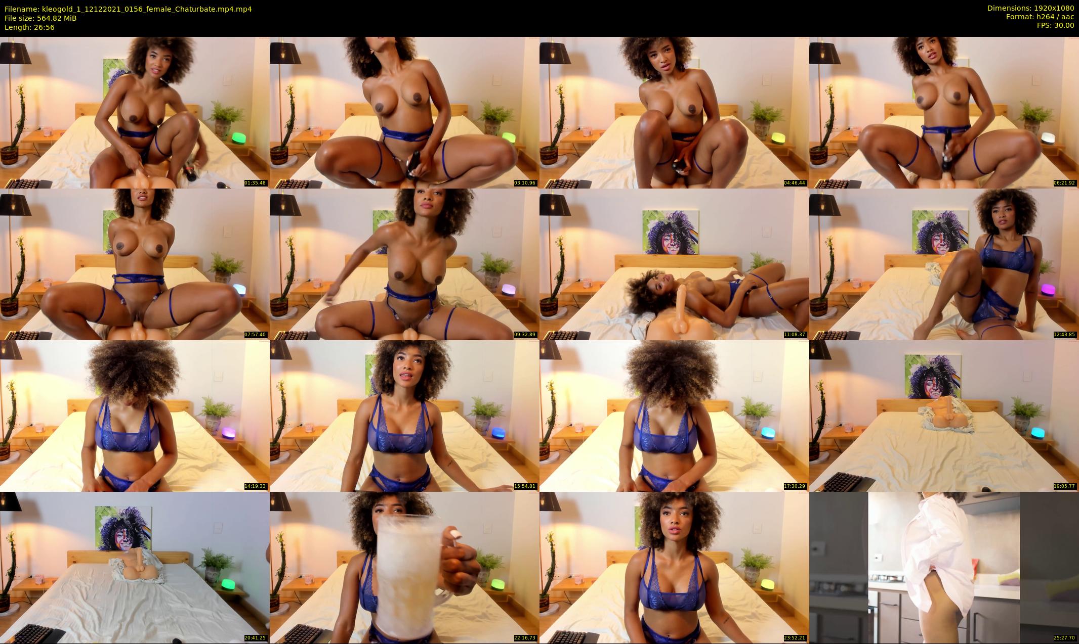 kleogold_1 — 27 minute Chaturbate female cam show recording, 1080p, Dec 12, 2021