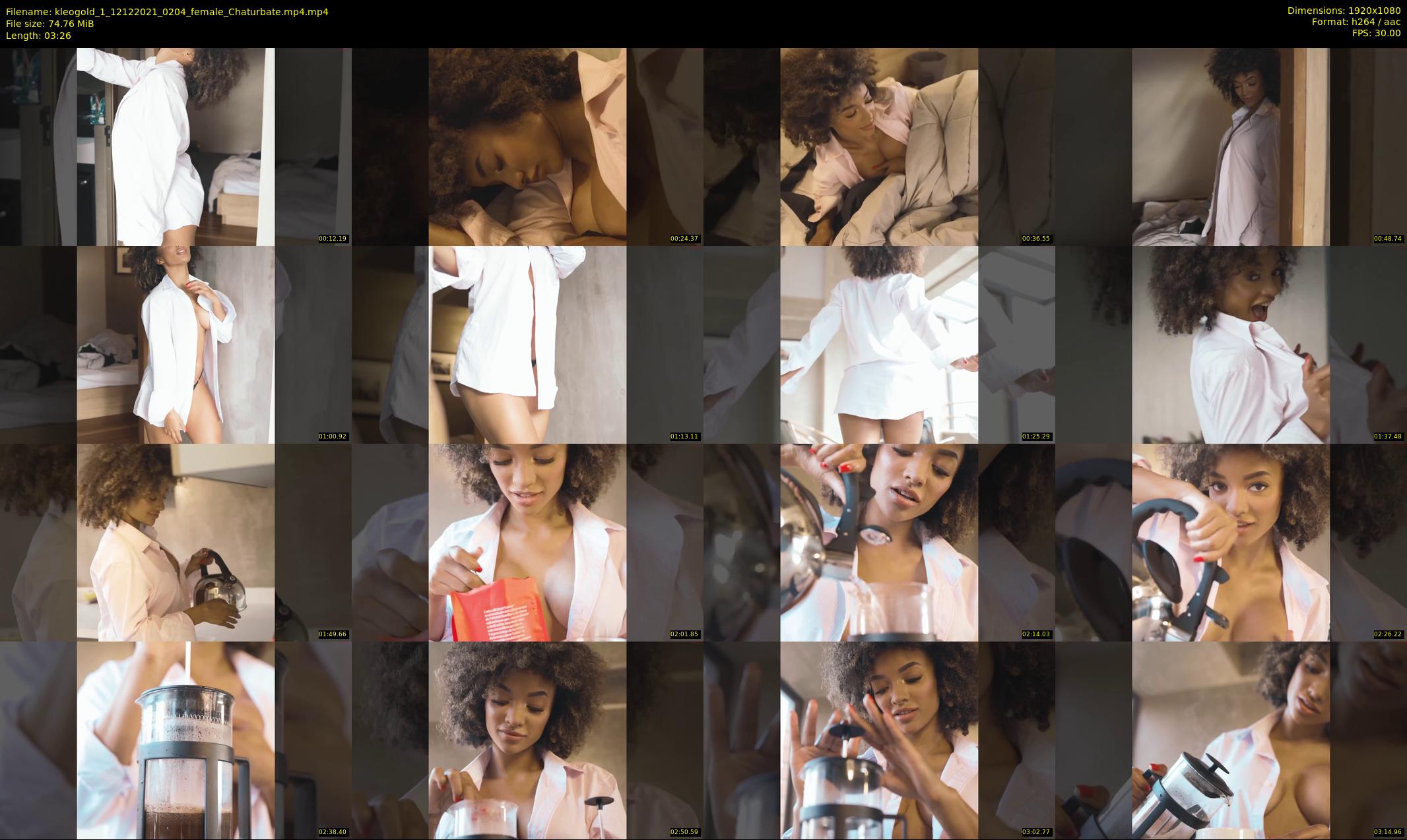kleogold_1 — 4 minute Chaturbate female cam show recording, 1080p, Dec 12, 2021