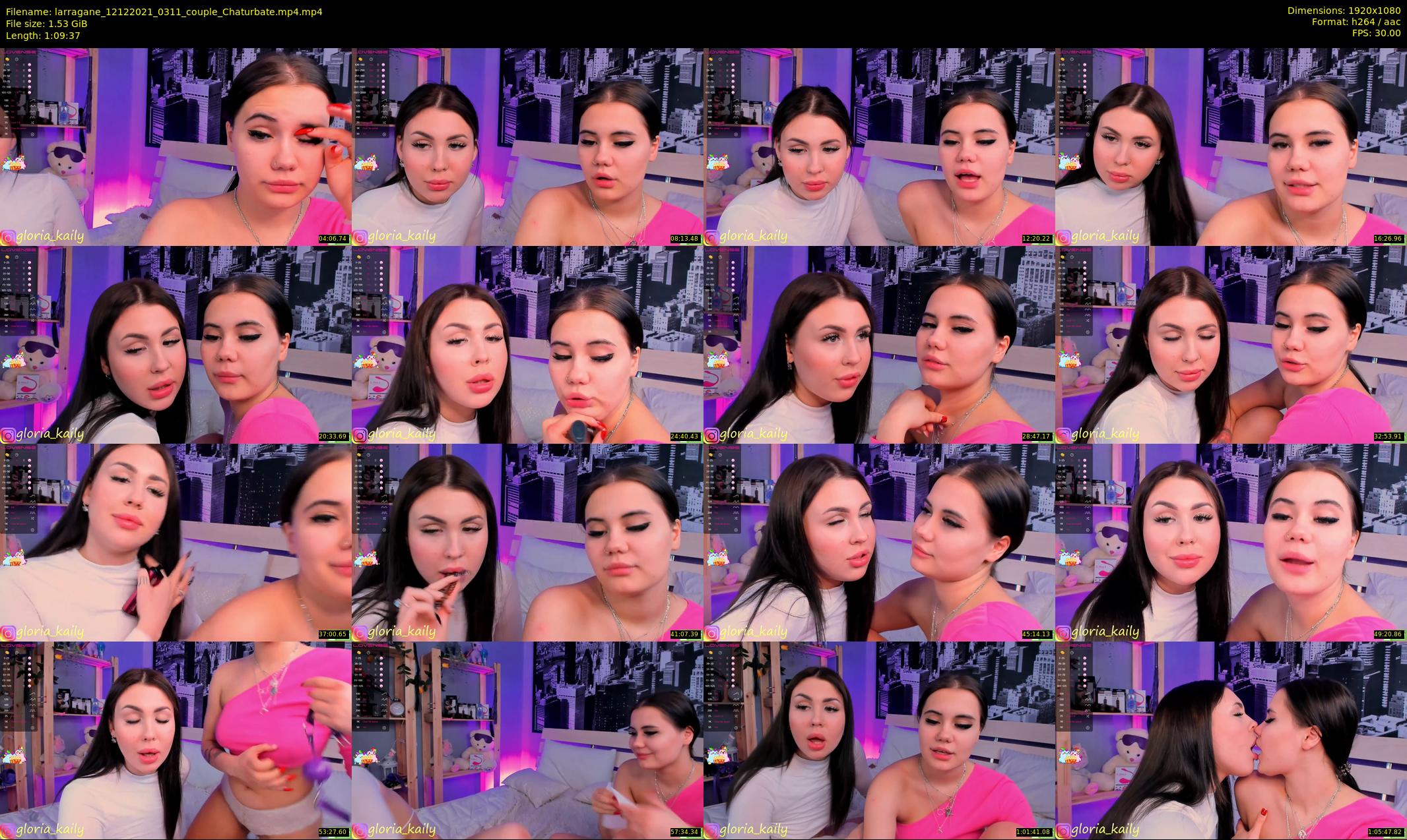 larragane — 70 minute Chaturbate couple cam show recording, 1080p, Dec 12, 2021