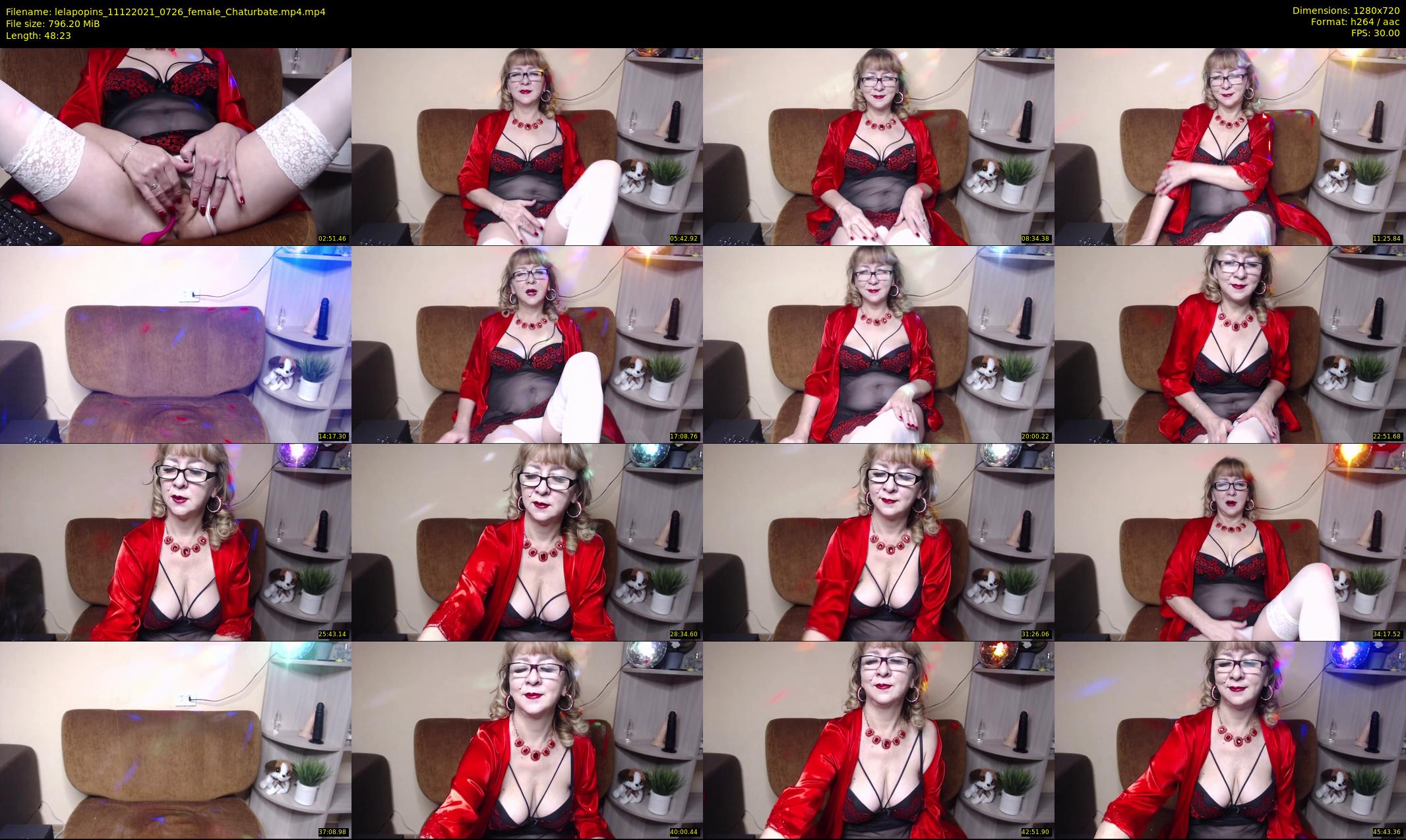 lelapopins — 49 minute Chaturbate female cam show recording, 720p, Dec 11, 2021