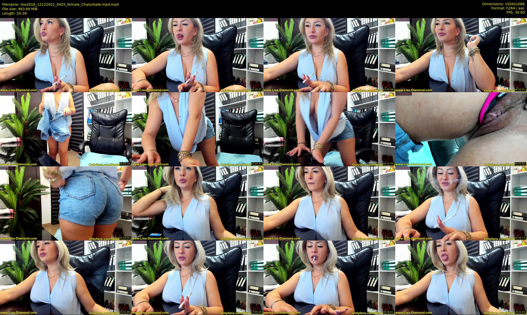 lisa2018 — 21 minute Chaturbate female cam show recording, 1080p, Dec 12, 2021