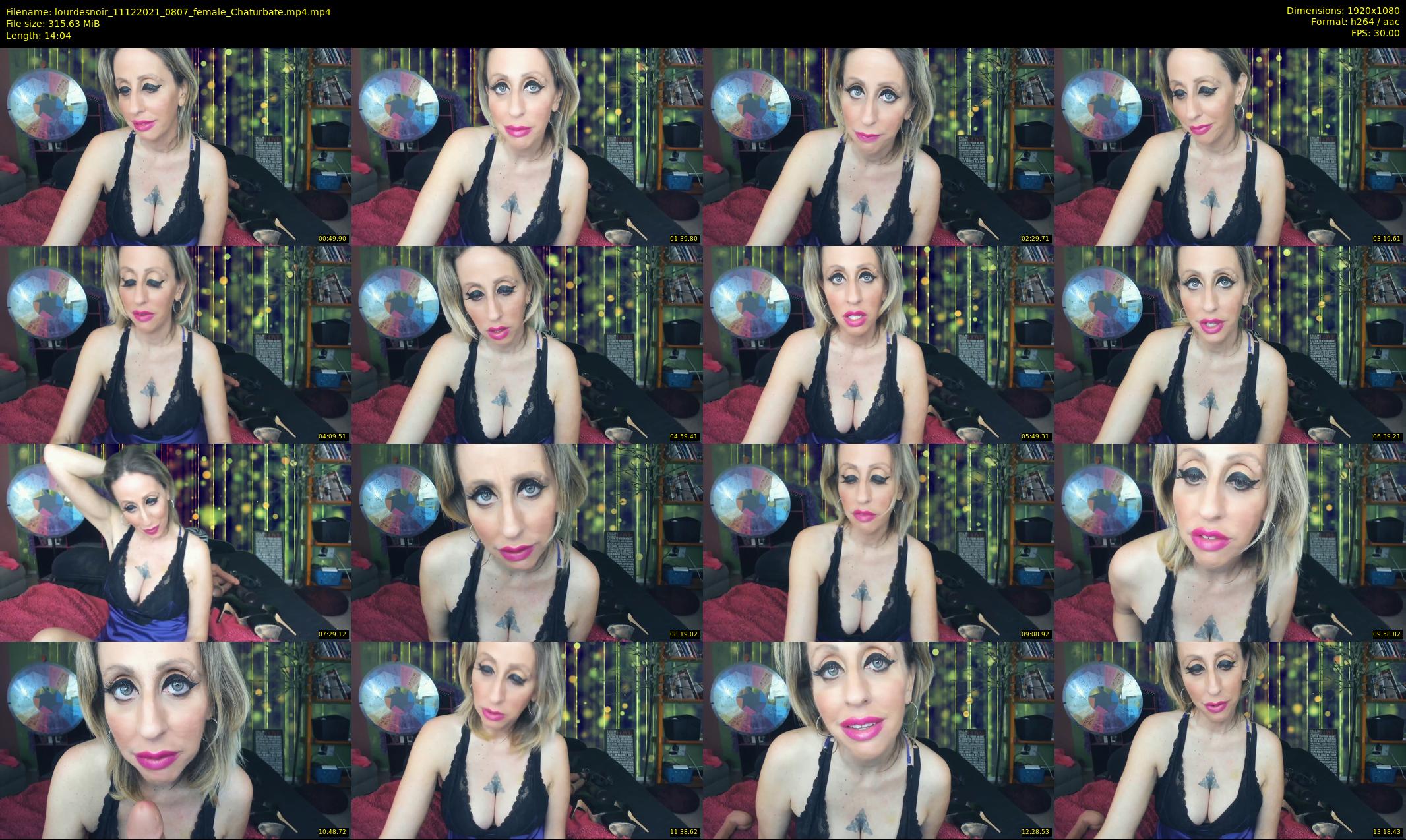 lourdesnoir — 15 minute Chaturbate female cam show recording, 1080p, Dec 11, 2021