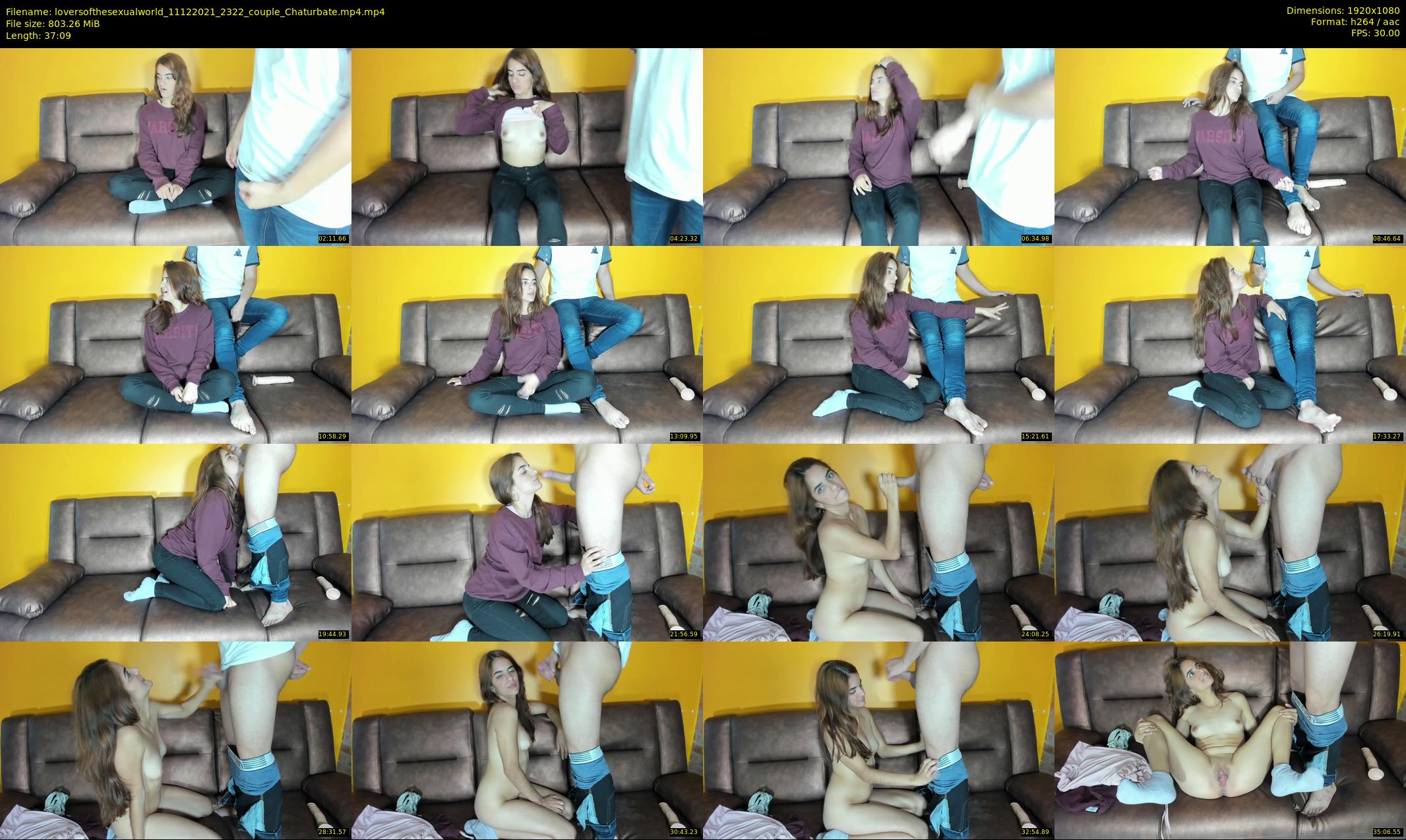 loversofthesexualworld — 38 minute Chaturbate couple cam show recording, 1080p, Dec 11, 2021