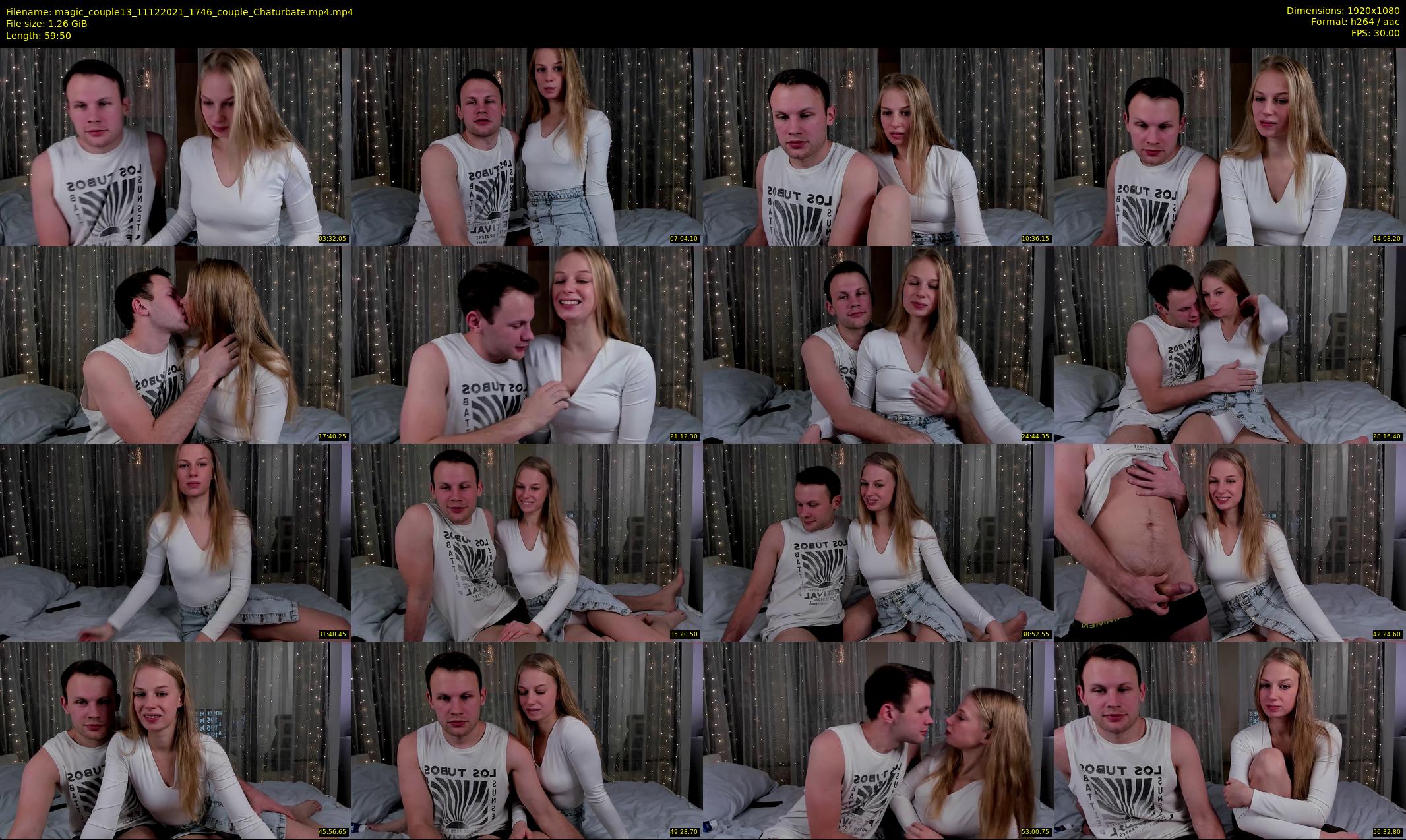 magic_couple13 — 60 minute Chaturbate couple cam show recording, 1080p, Dec 11, 2021