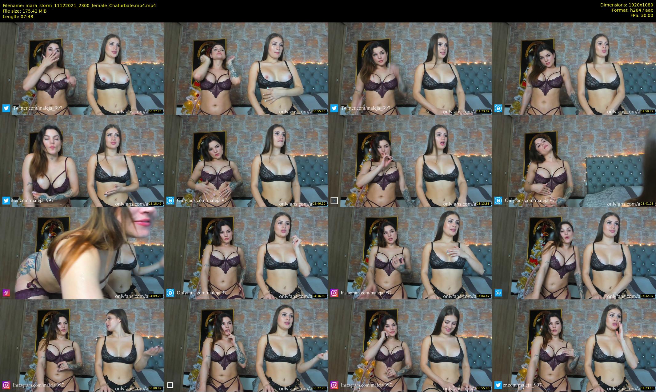 mara_storm — 8 minute Chaturbate female cam show recording, 1080p, Dec 11, 2021