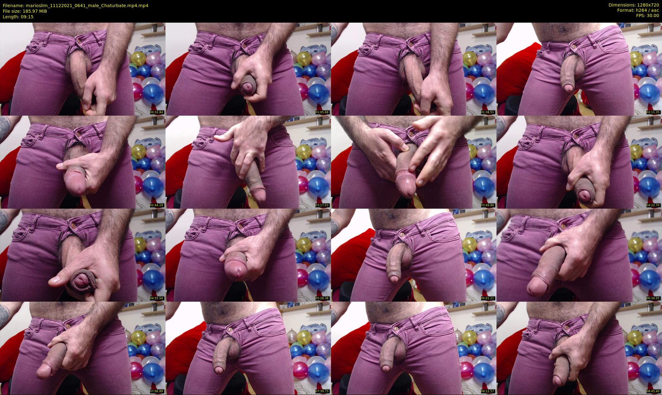 marioslim — 10 minute Chaturbate male cam show recording, 720p, Dec 11, 2021