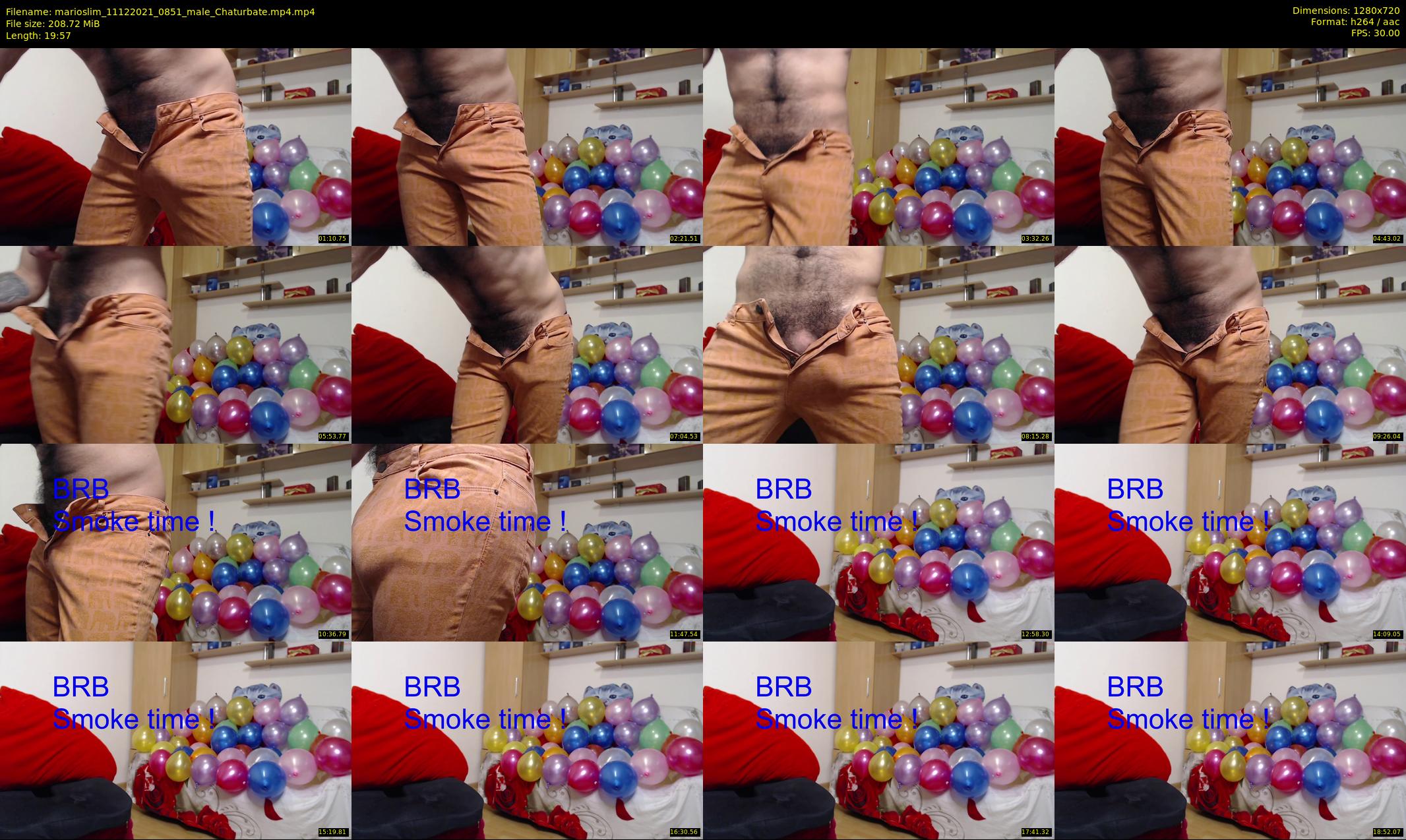 marioslim — 20 minute Chaturbate male cam show recording, 720p, Dec 11, 2021