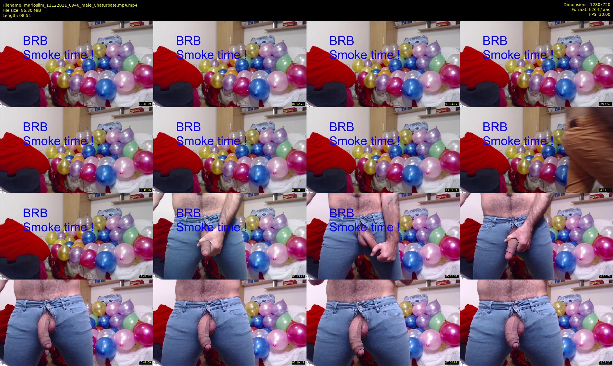 marioslim — 9 minute Chaturbate male cam show recording, 720p, Dec 11, 2021