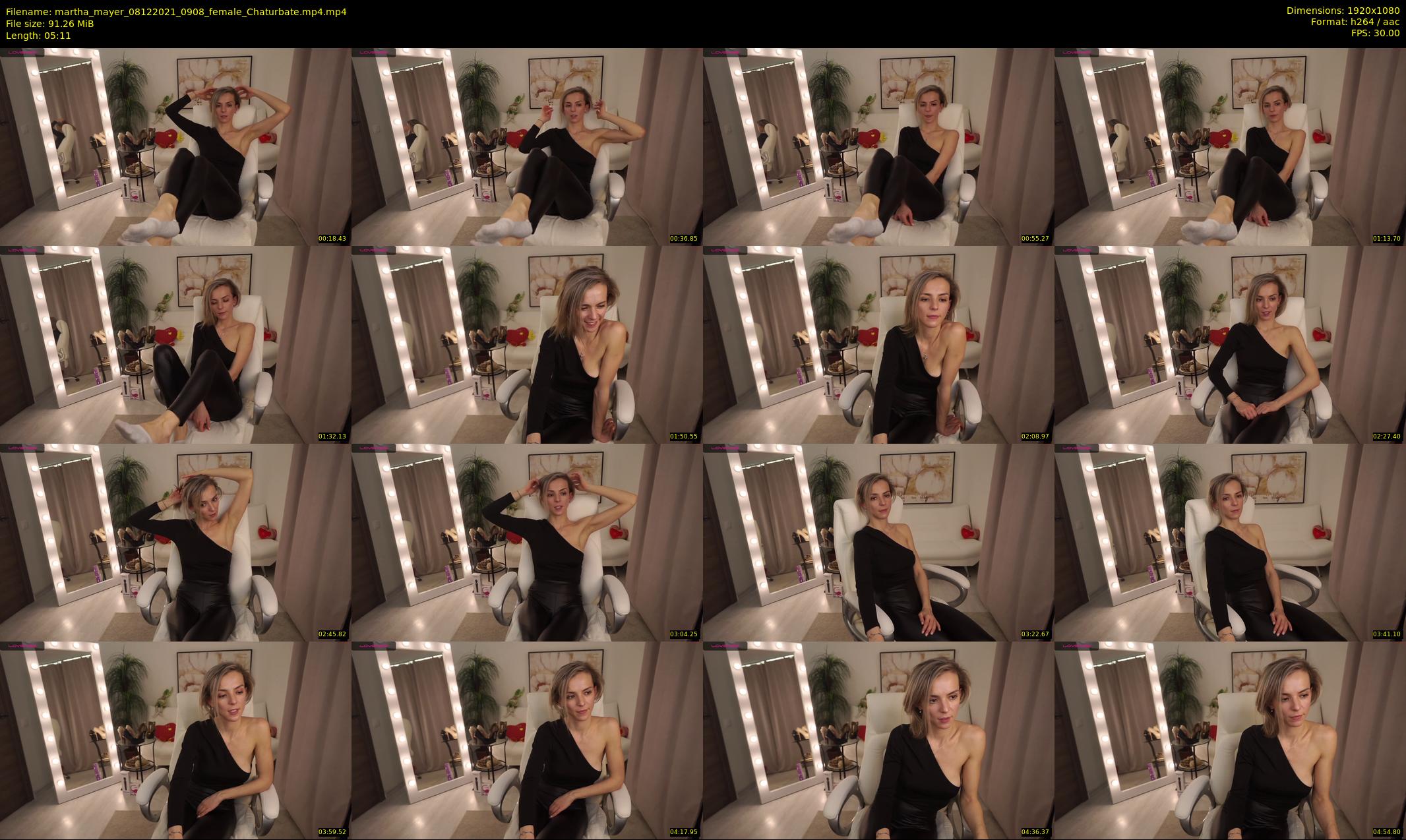martha_mayer — 6 minute Chaturbate female cam show recording, 1080p, Dec 8, 2021
