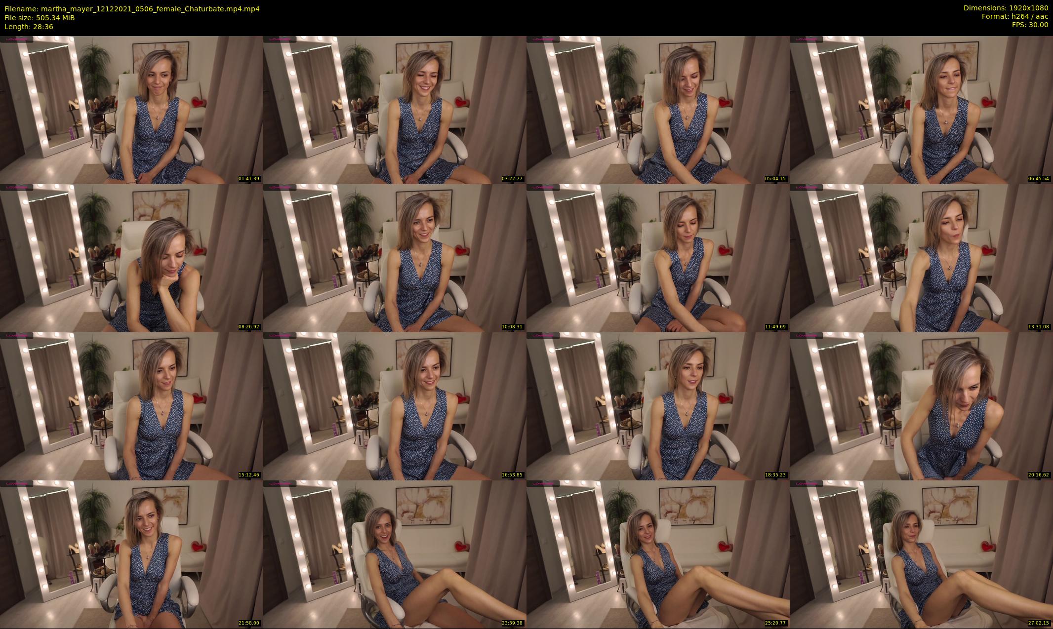 martha_mayer — 29 minute Chaturbate female cam show recording, 1080p, Dec 12, 2021
