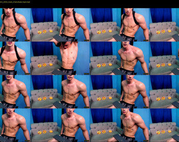 metatron_muscle — 3 minute Chaturbate male cam show recording, 720p, Dec 12, 2021
