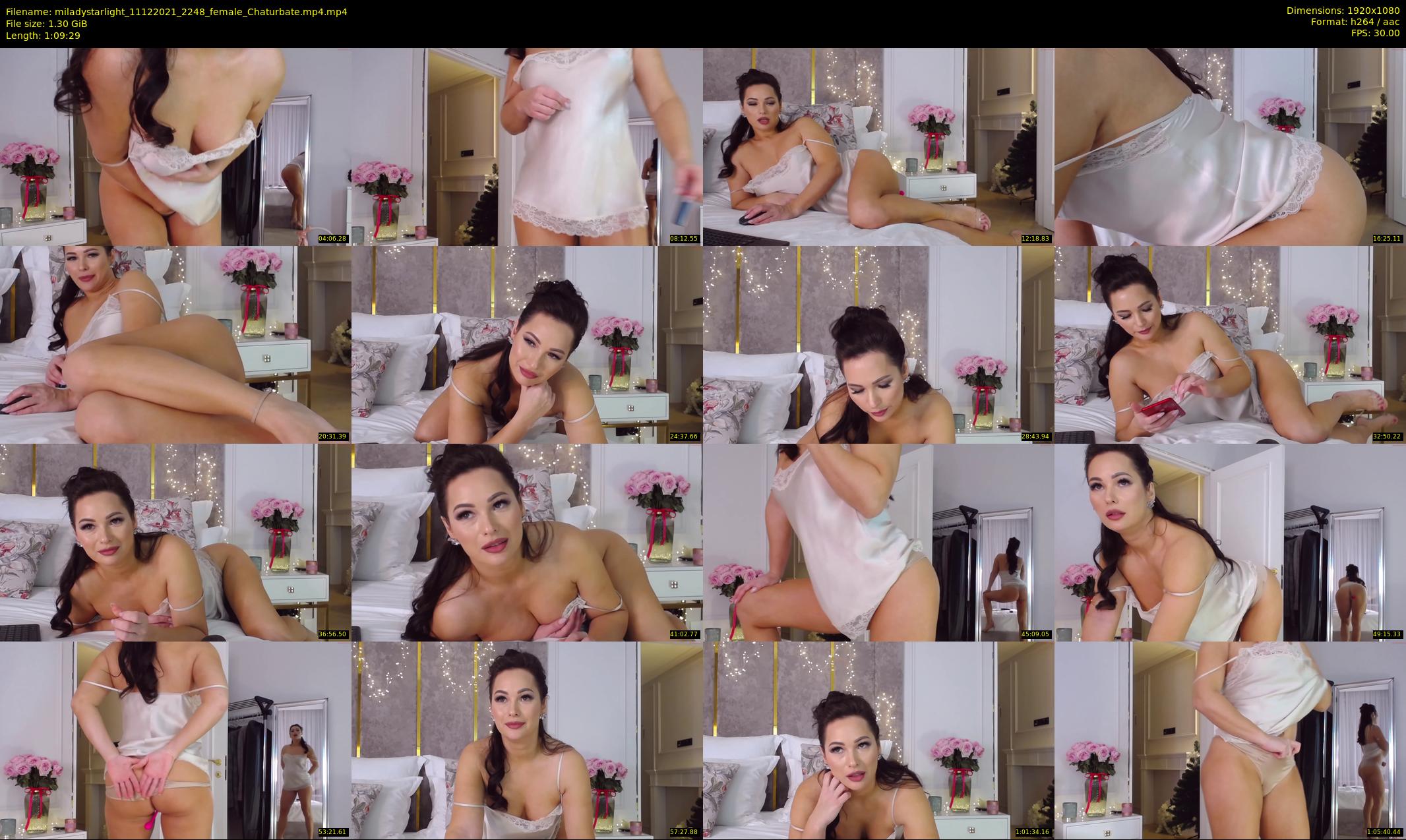 miladystarlight — 70 minute Chaturbate female cam show recording, 1080p, Dec 11, 2021