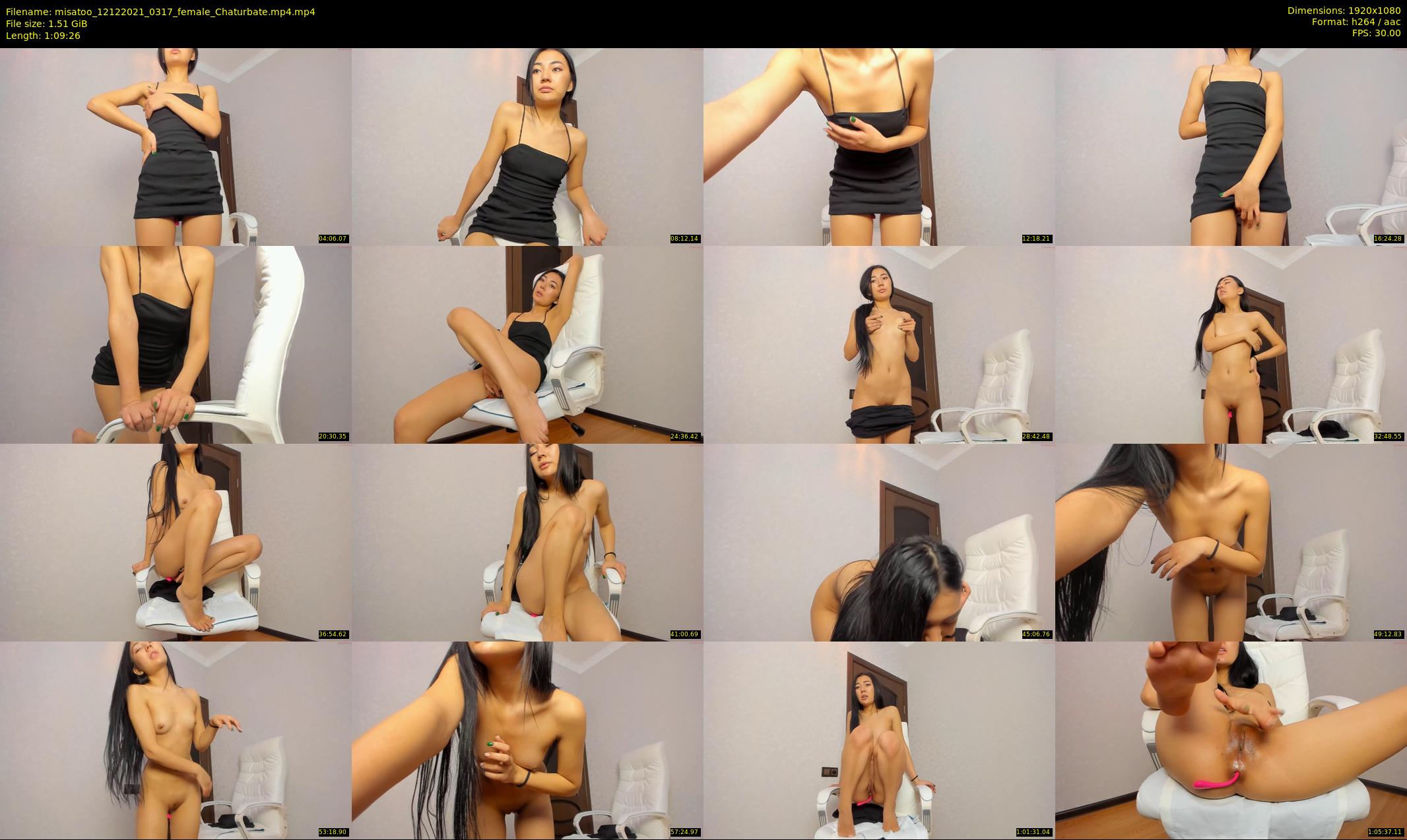 misatoo — 70 minute Chaturbate female cam show recording, 1080p, Dec 12, 2021