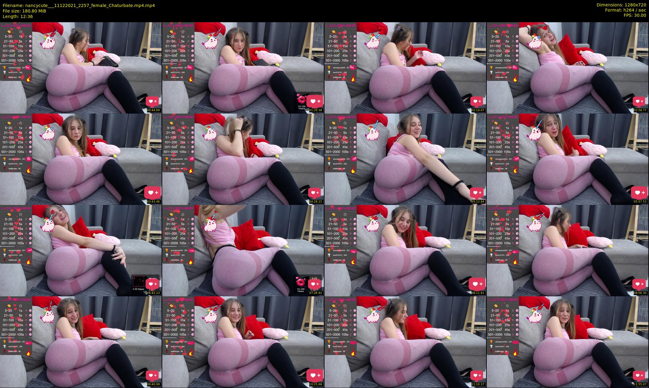nancycute__ — 13 minute Chaturbate female cam show recording, 720p, Dec 11, 2021