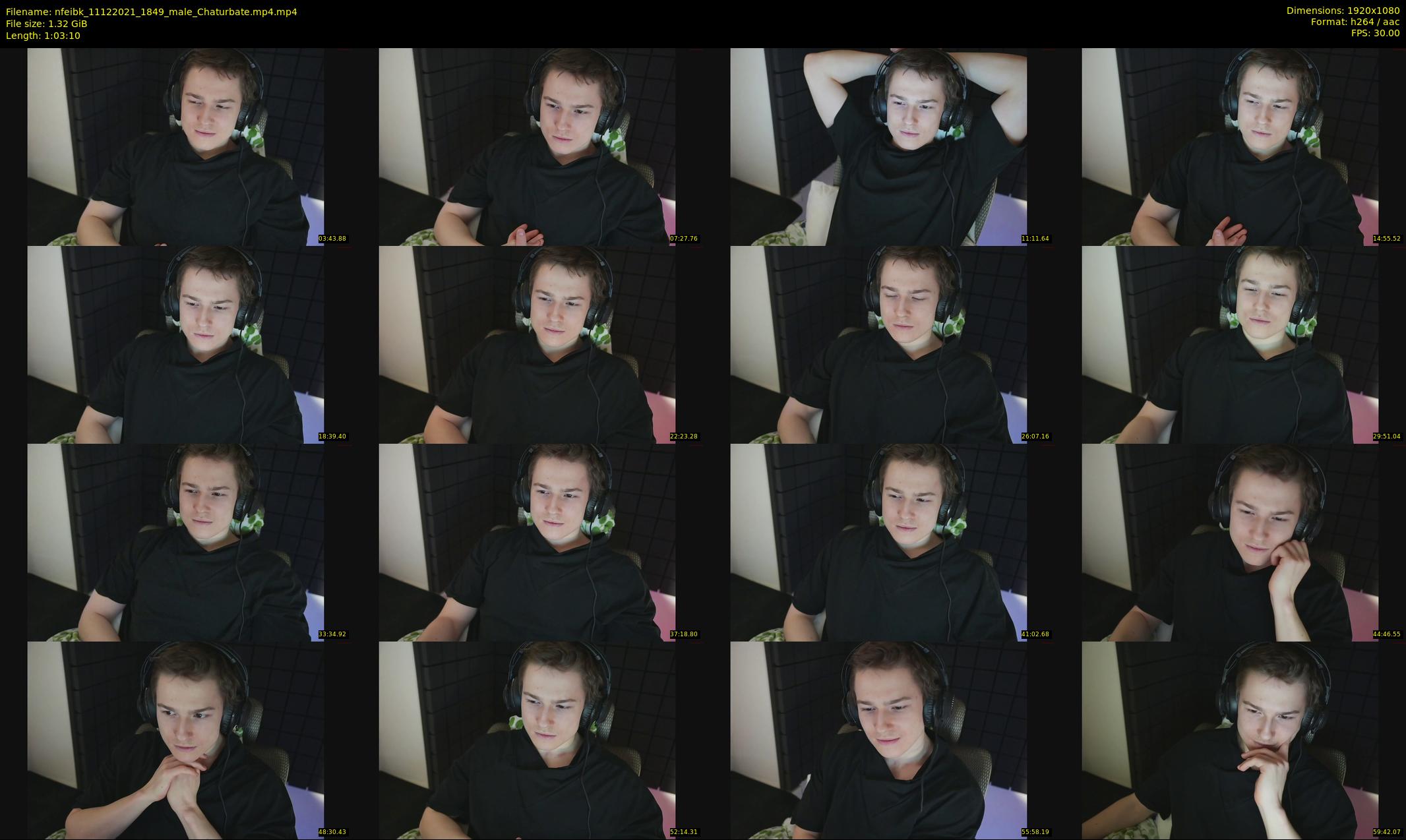 nfeibk — 64 minute Chaturbate male cam show recording, 1080p, Dec 11, 2021