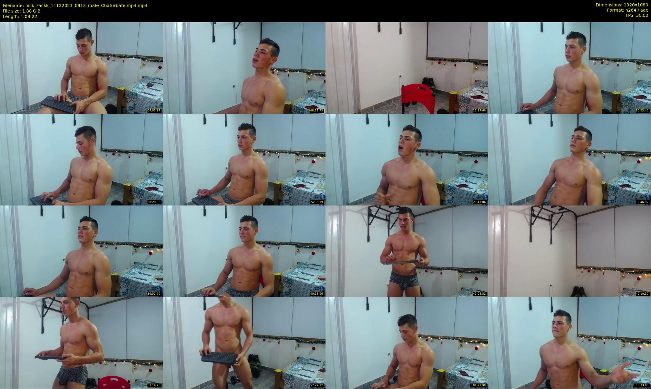 nick_zackk — 70 minute Chaturbate male cam show recording, 1080p, Dec 11, 2021