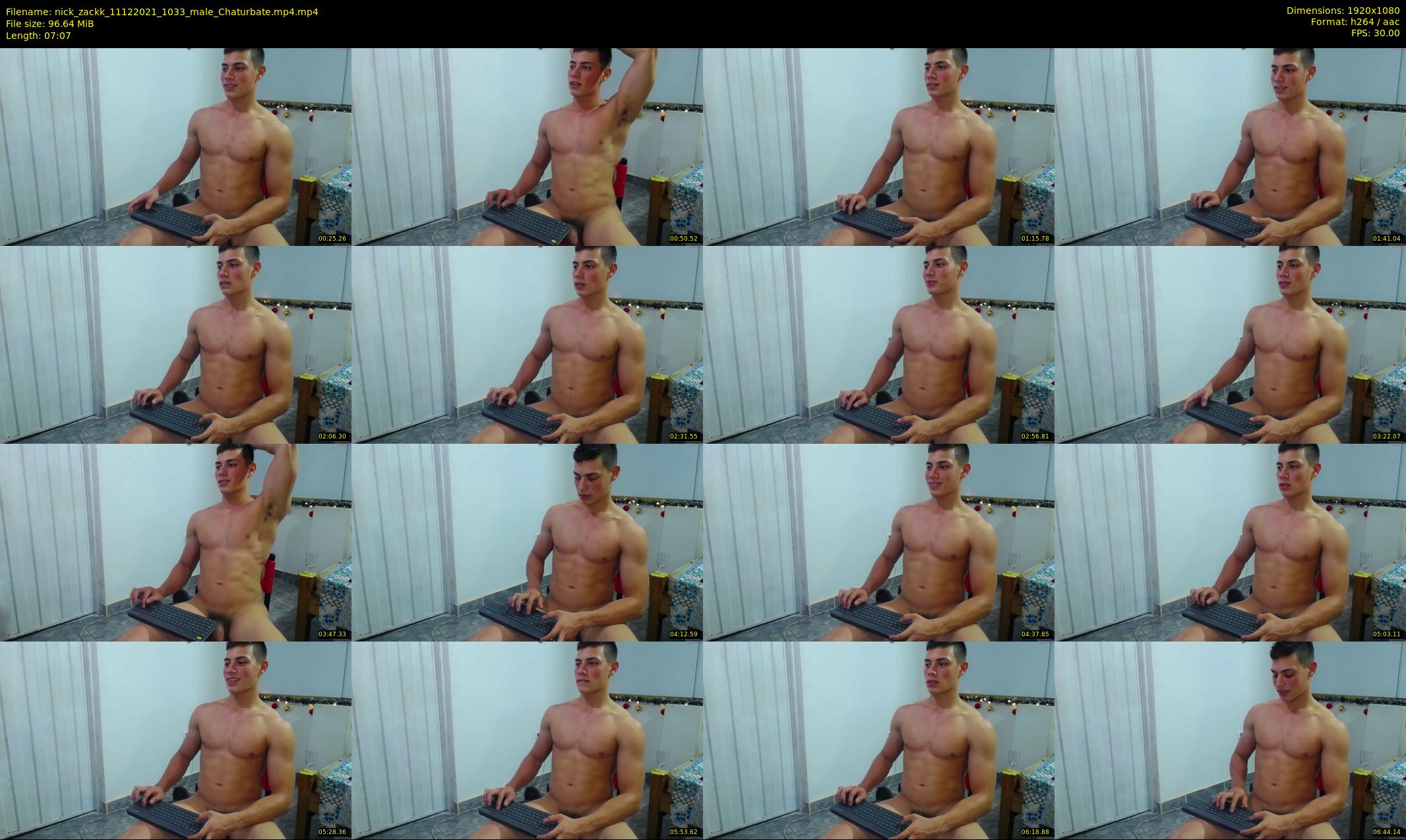 nick_zackk — 8 minute Chaturbate male cam show recording, 1080p, Dec 11, 2021