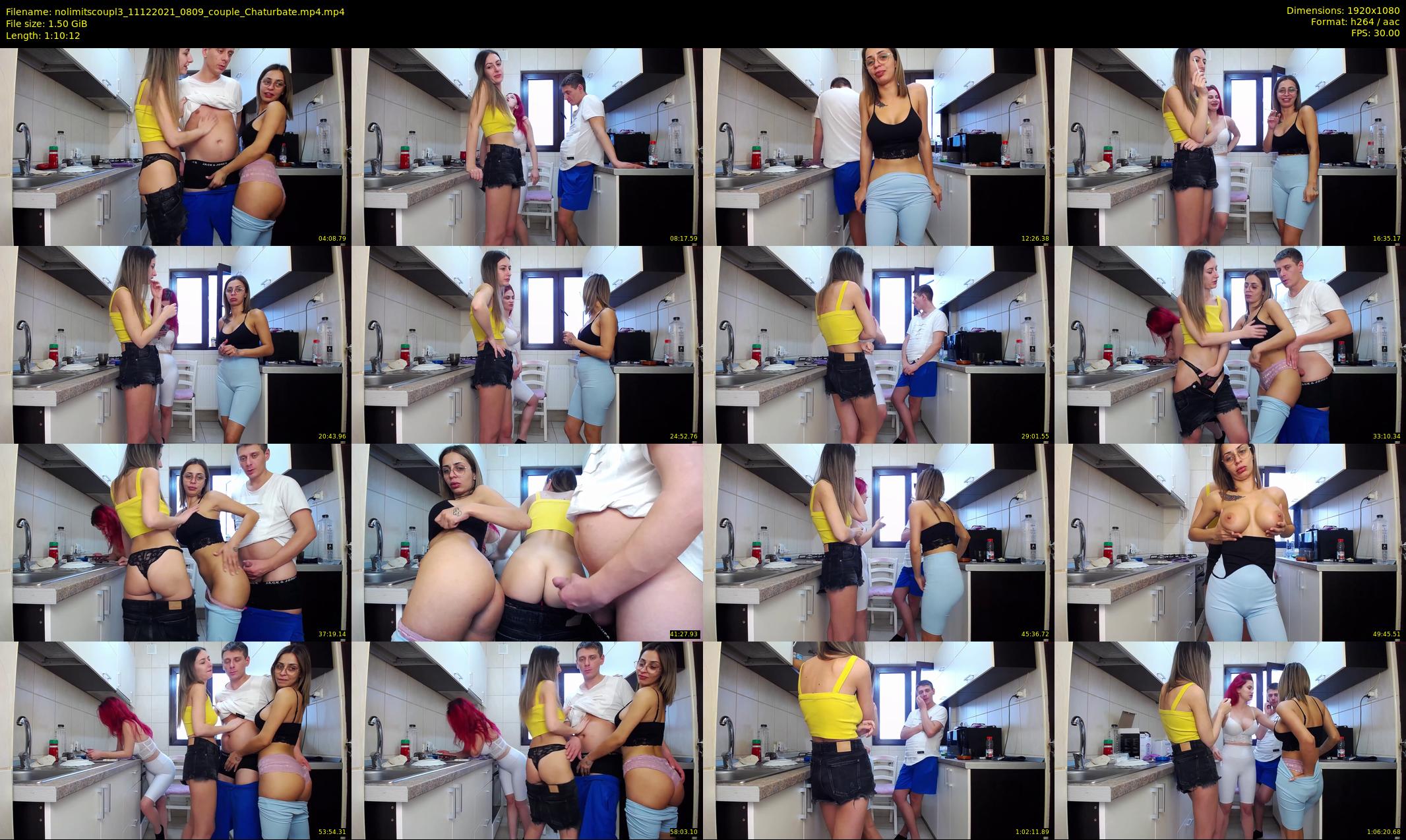 nolimitscoupl3 — 71 minute Chaturbate couple cam show recording, 1080p, Dec 11, 2021