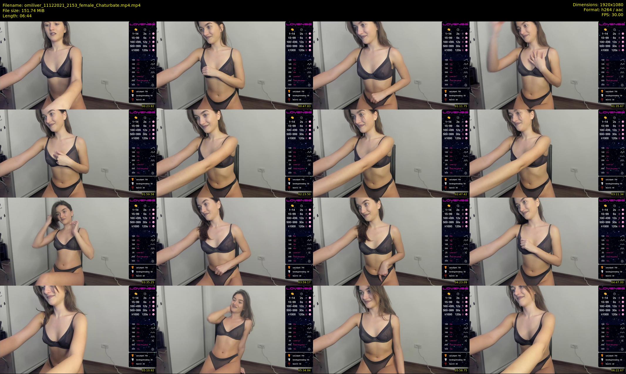 omiliver — 7 minute Chaturbate female cam show recording, 1080p, Dec 11, 2021