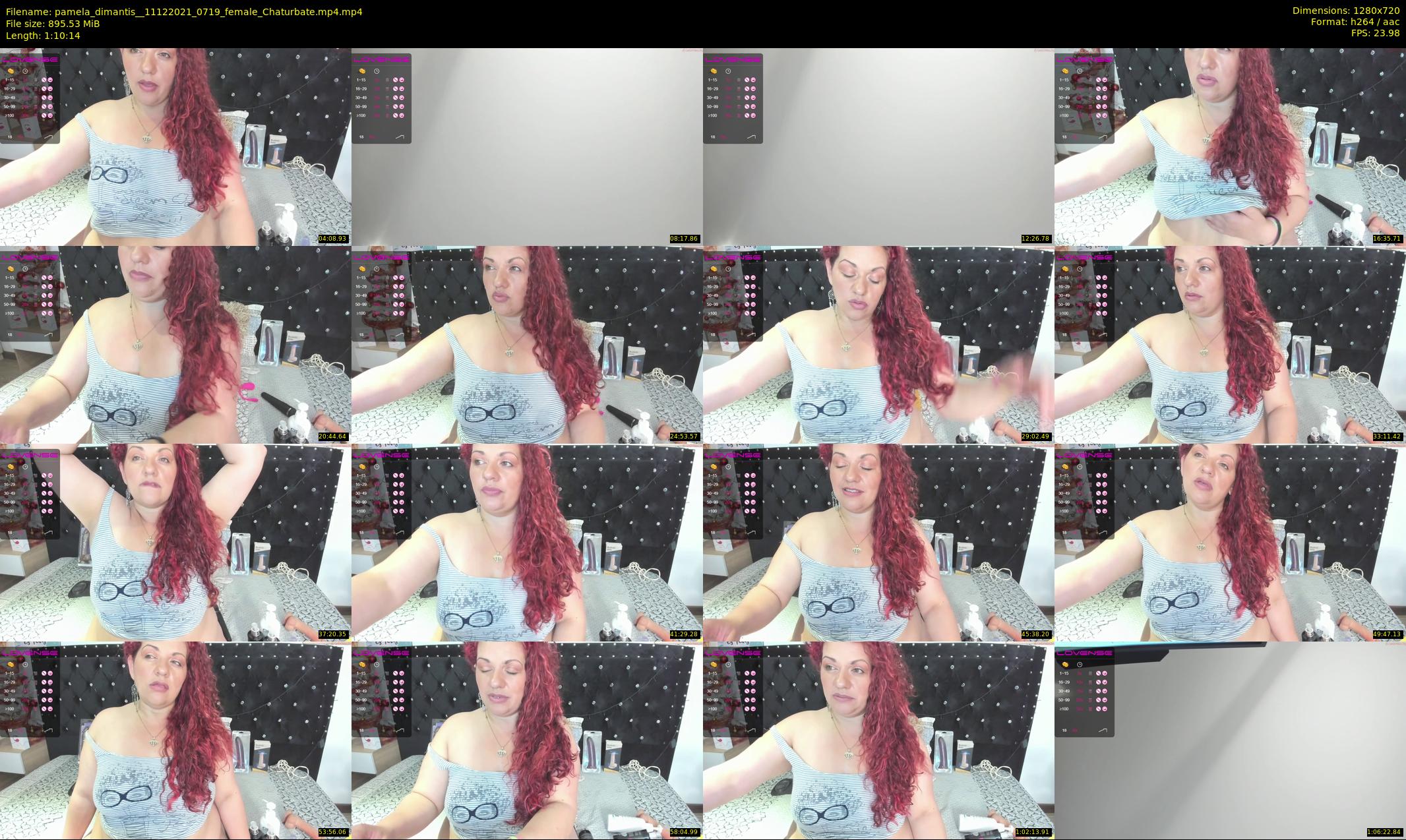 pamela_dimantis_ — 71 minute Chaturbate female cam show recording, 720p, Dec 11, 2021