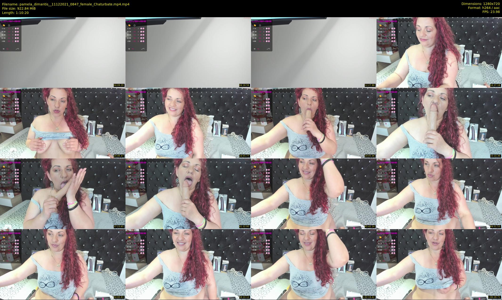 pamela_dimantis_ — 71 minute Chaturbate female cam show recording, 720p, Dec 11, 2021