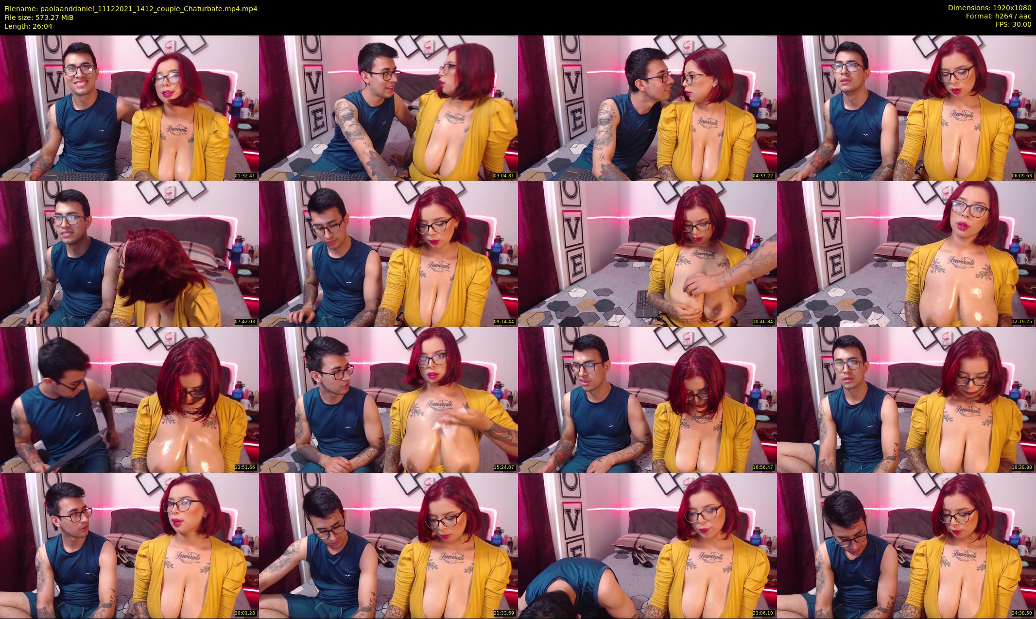 paolaanddaniel — 27 minute Chaturbate couple cam show recording, 1080p, Dec 11, 2021