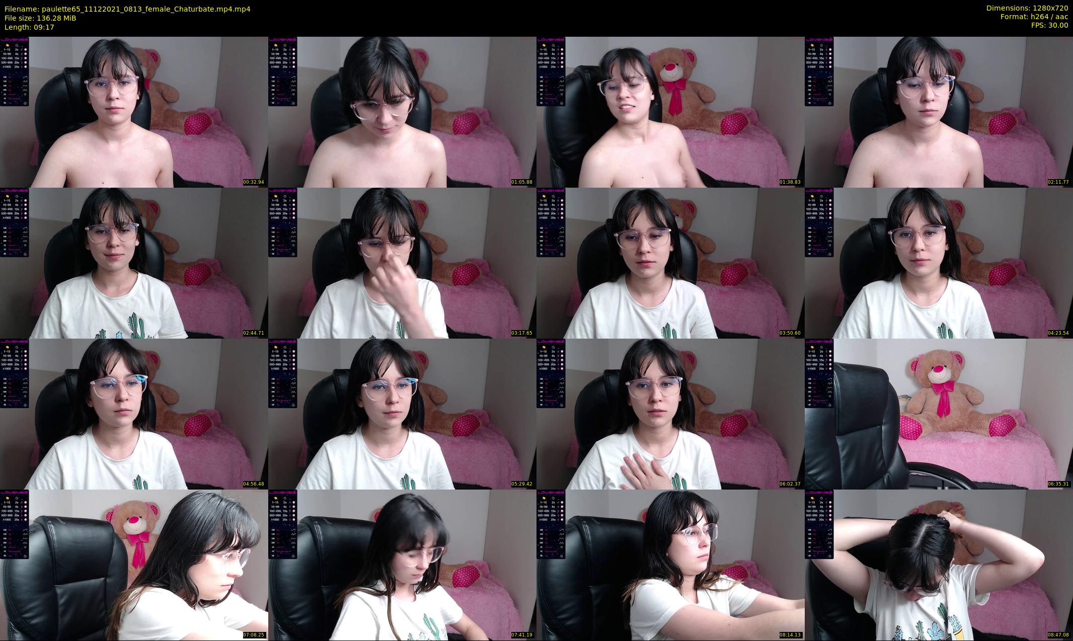 paulette65 — 10 minute Chaturbate female cam show recording, 720p, Dec 11, 2021
