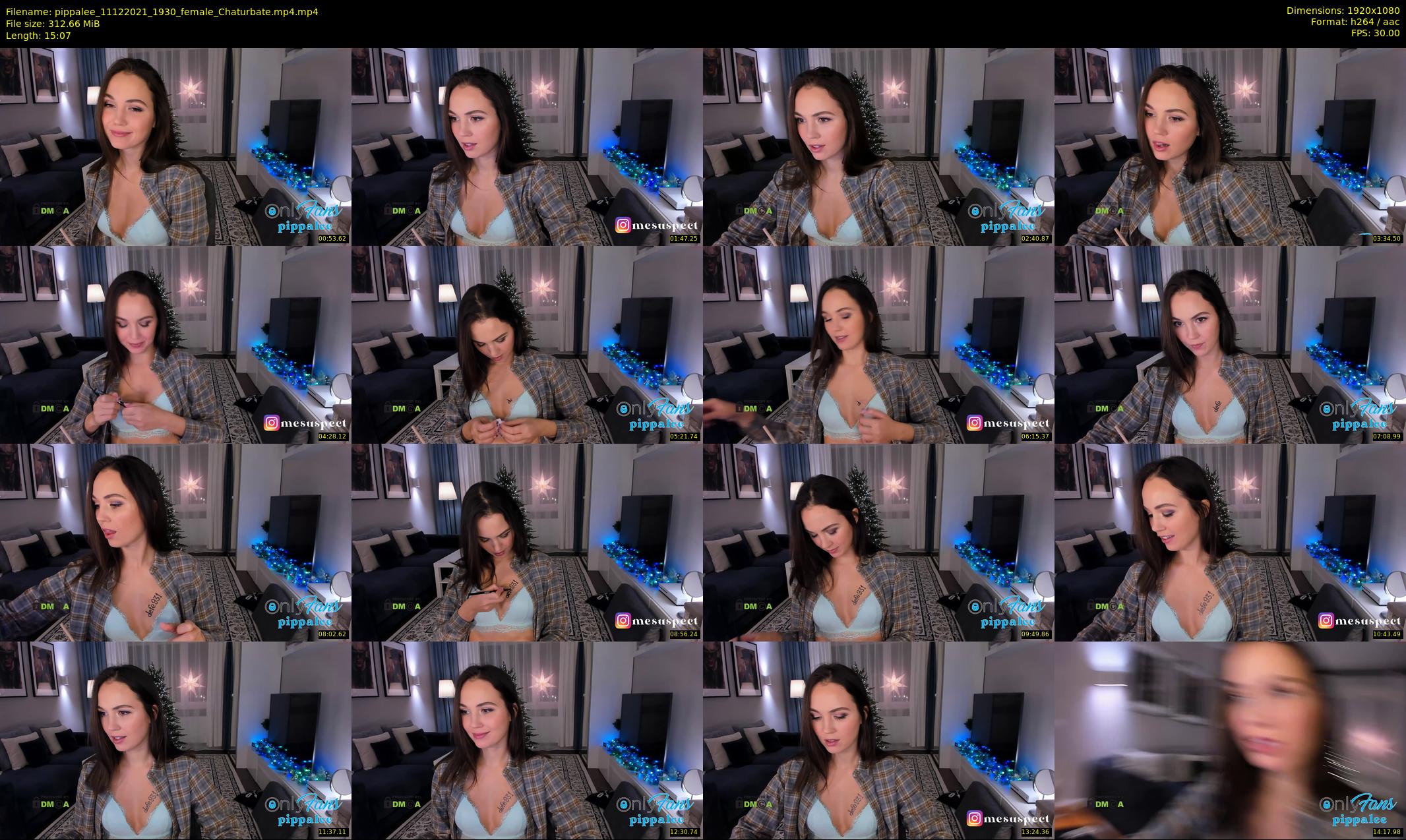 pippalee — 16 minute Chaturbate female cam show recording, 1080p, Dec 11, 2021