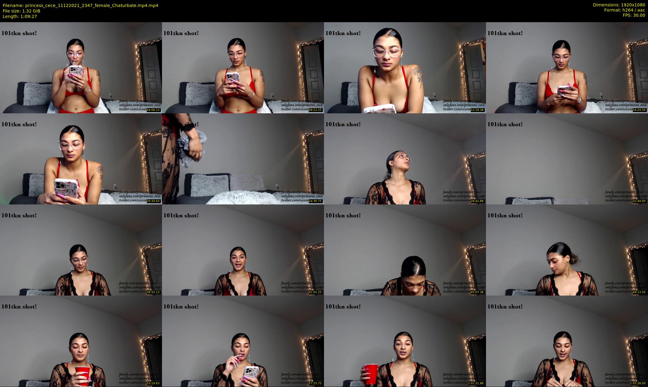 princess_cece — 70 minute Chaturbate female cam show recording, 1080p, Dec 11, 2021