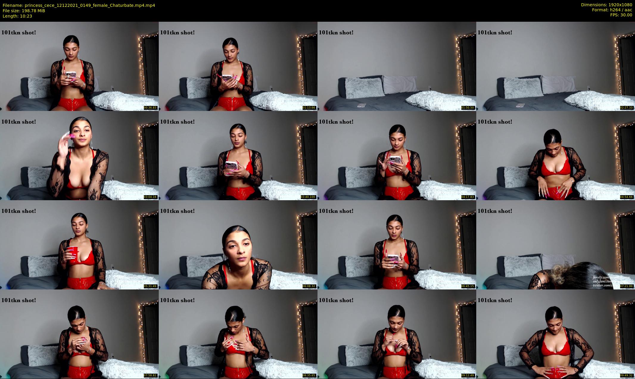princess_cece — 11 minute Chaturbate female cam show recording, 1080p, Dec 12, 2021