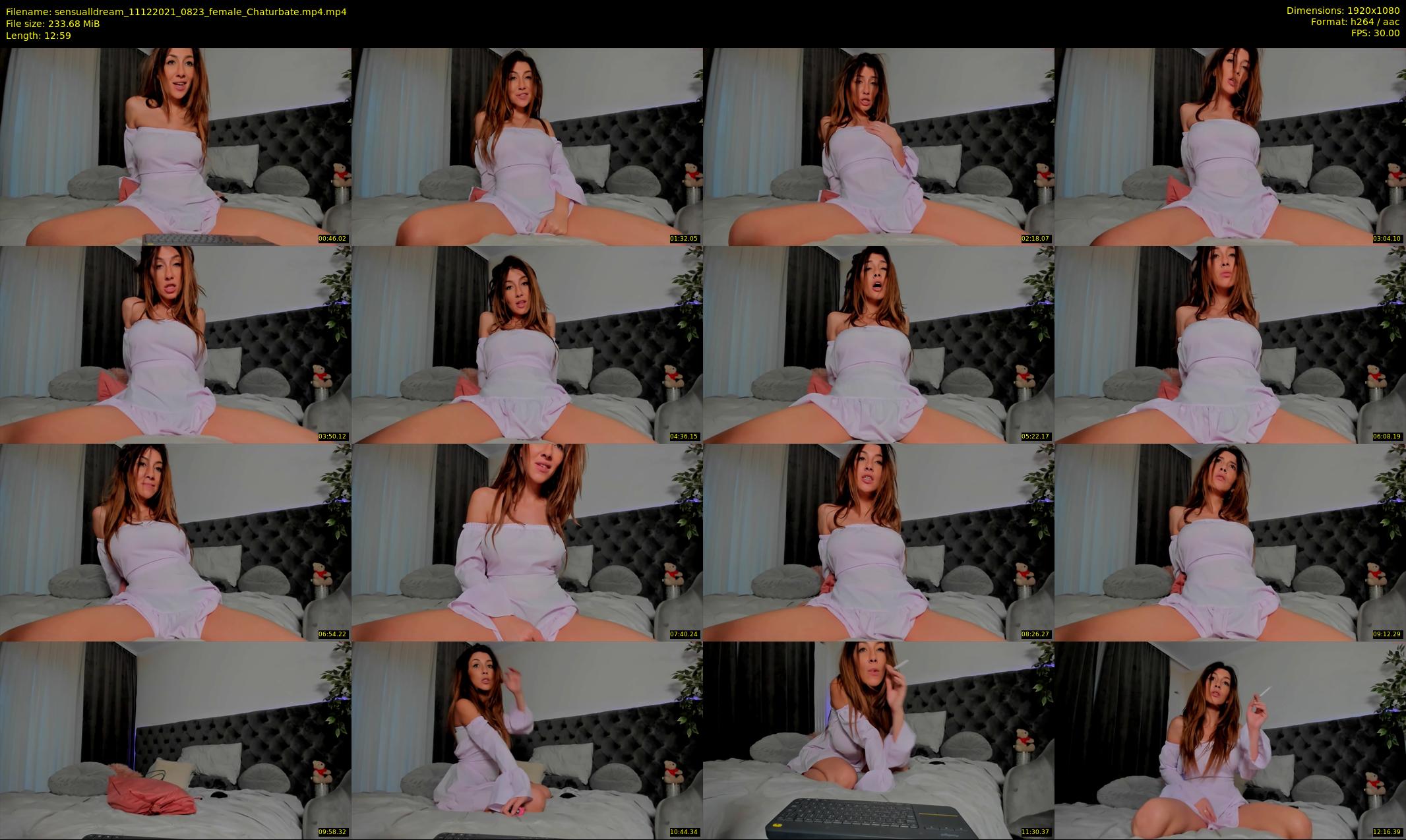 sensualldream — 13 minute Chaturbate female cam show recording, 1080p, Dec 11, 2021