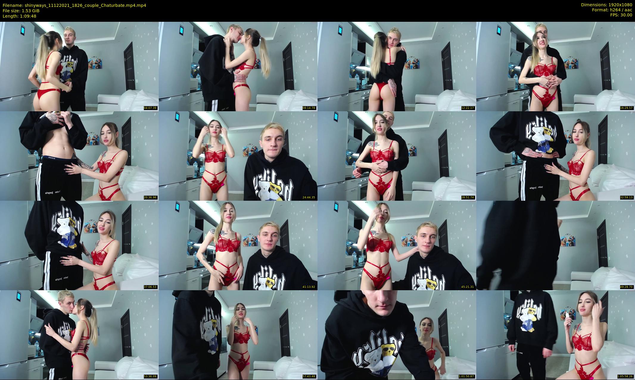 shinyways — 70 minute Chaturbate couple cam show recording, 1080p, Dec 11, 2021