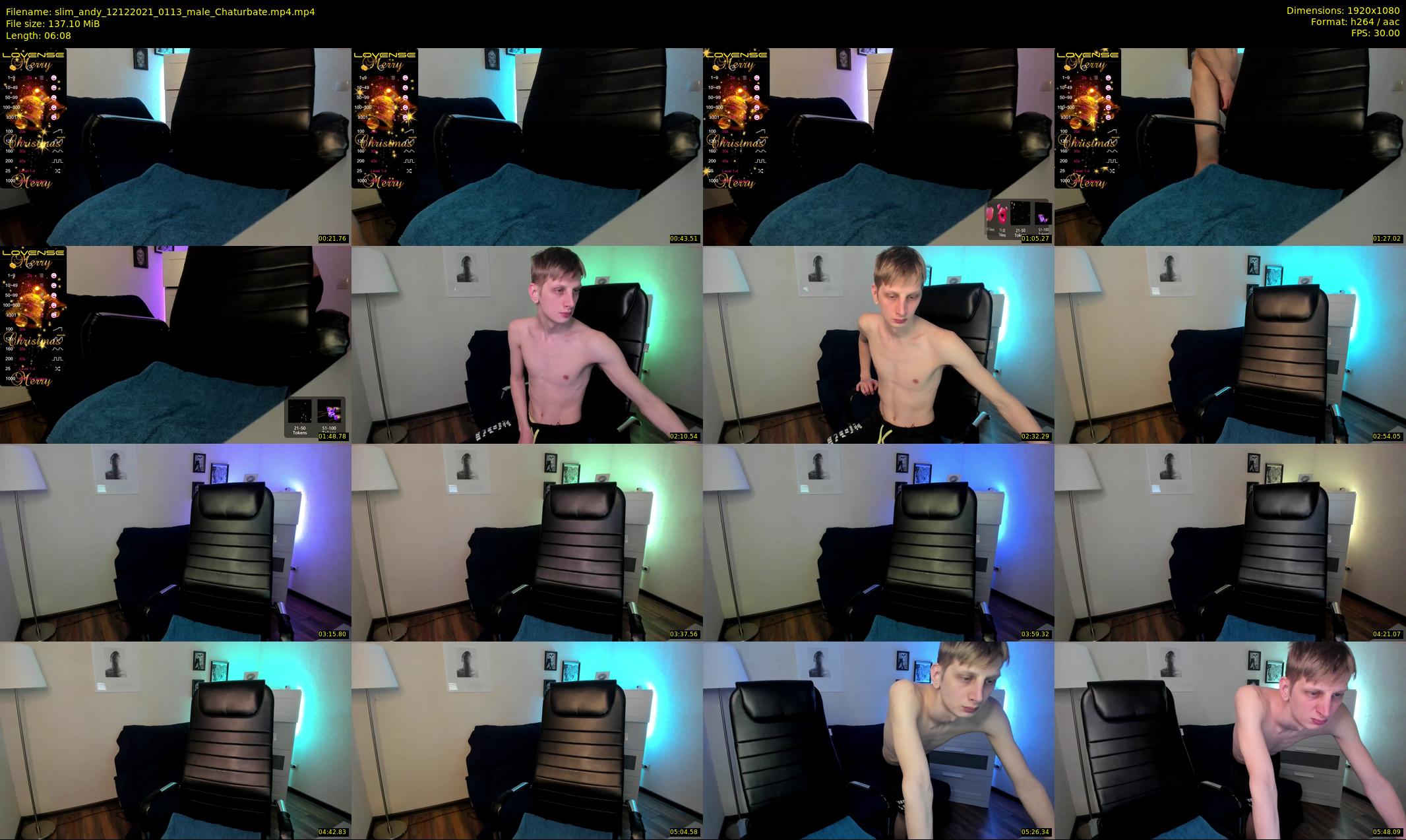 slim_andy — 7 minute Chaturbate male cam show recording, 1080p, Dec 12, 2021