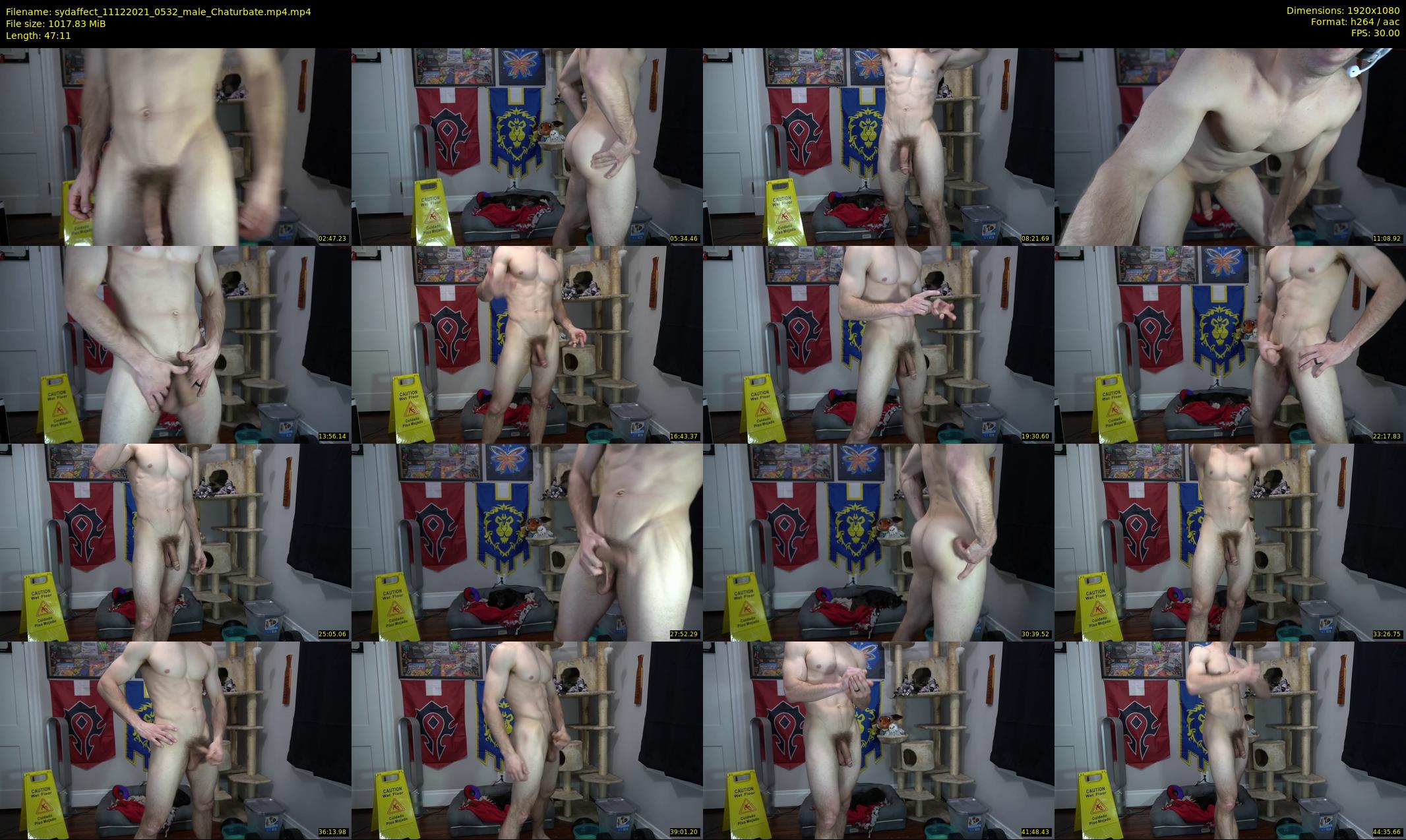 sydaffect — 48 minute Chaturbate male cam show recording, 1080p, Dec 11, 2021