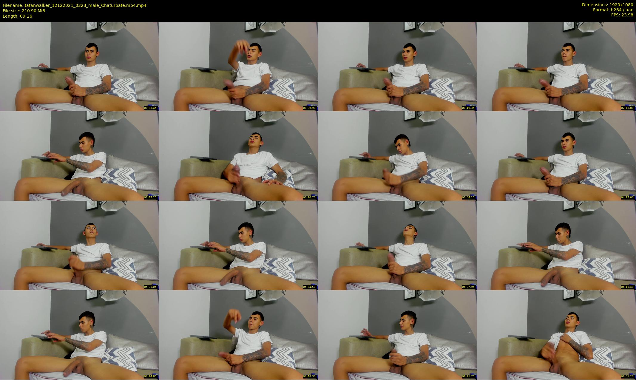 tatanwalker — 10 minute Chaturbate male cam show recording, 1080p, Dec 12, 2021
